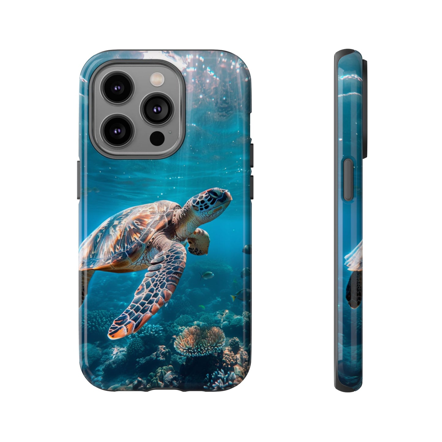 Ocean Guardian Sea Turtle - Tough iPhone Case