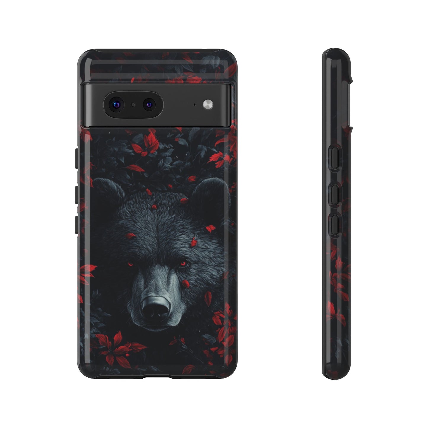 Crimson Bear Thicket – Tough Google Pixel Case