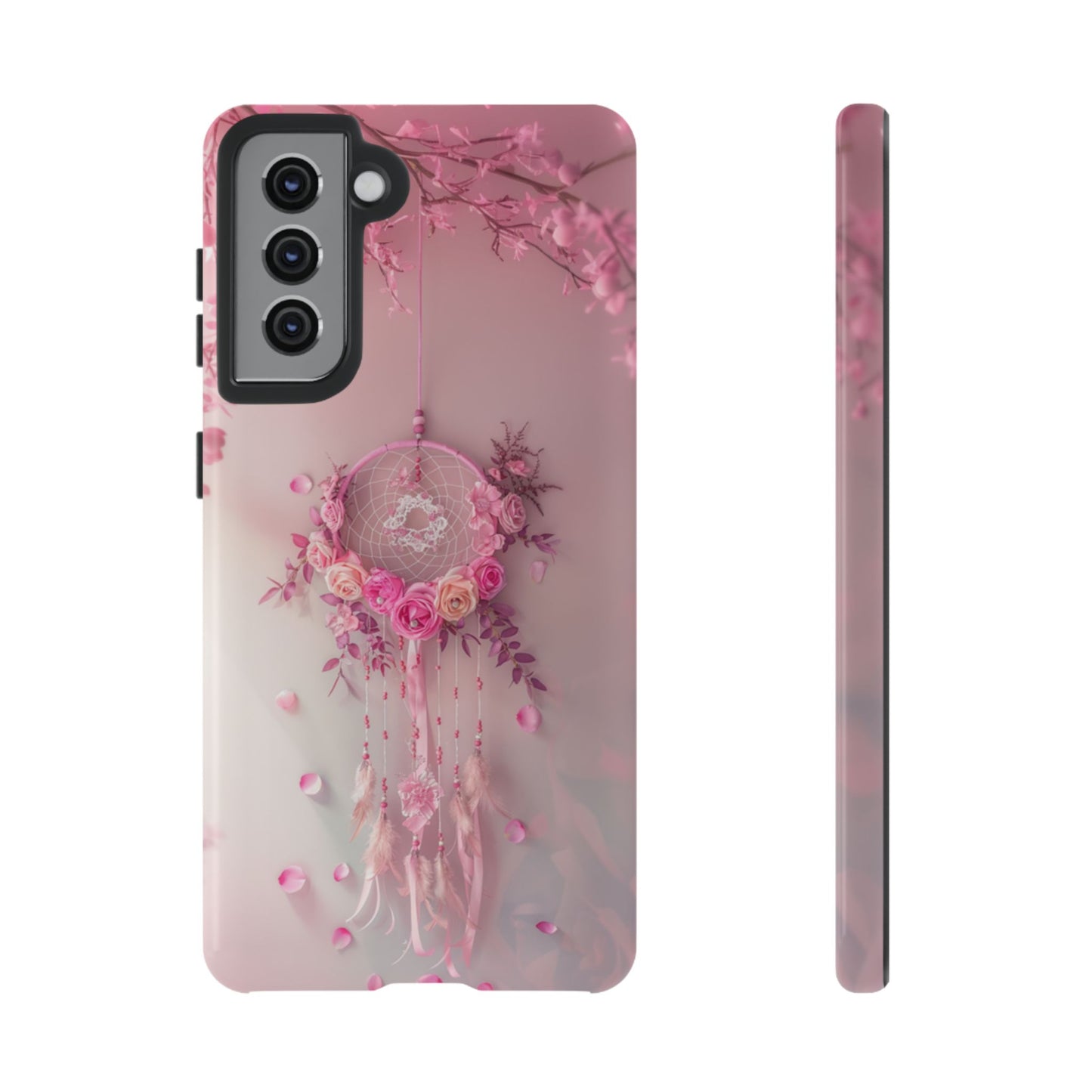 Pink Rose Dreamcatcher - Tough Samsung Galaxy Case