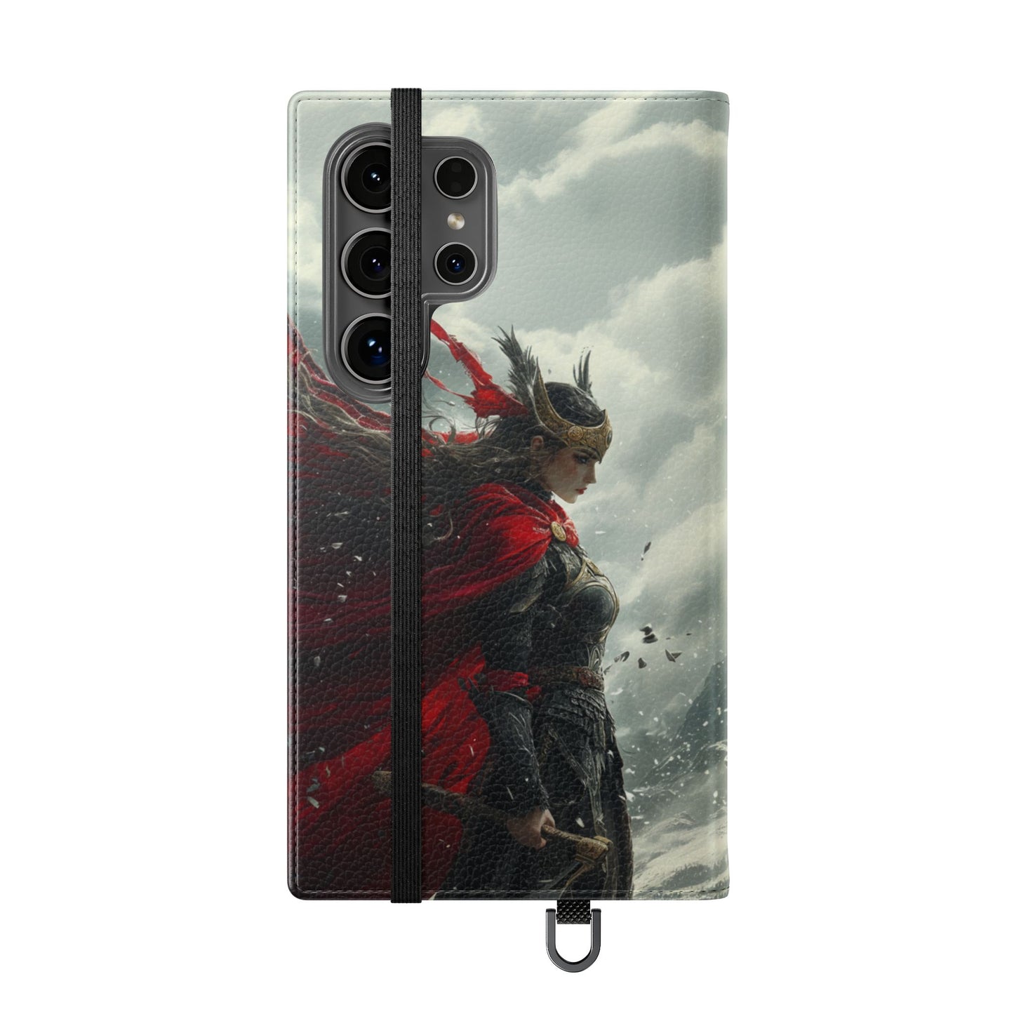 Freya Crimson Valkyrie - Wallet Flip Case