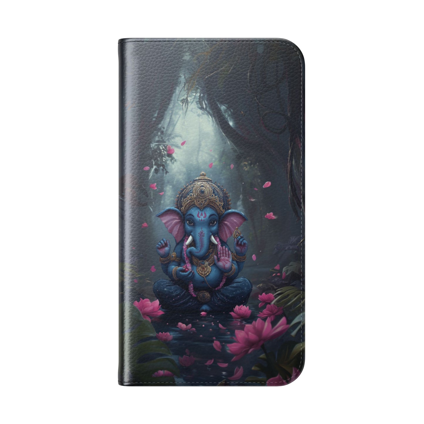 Ganesha Lotus - Wallet Flip Case
