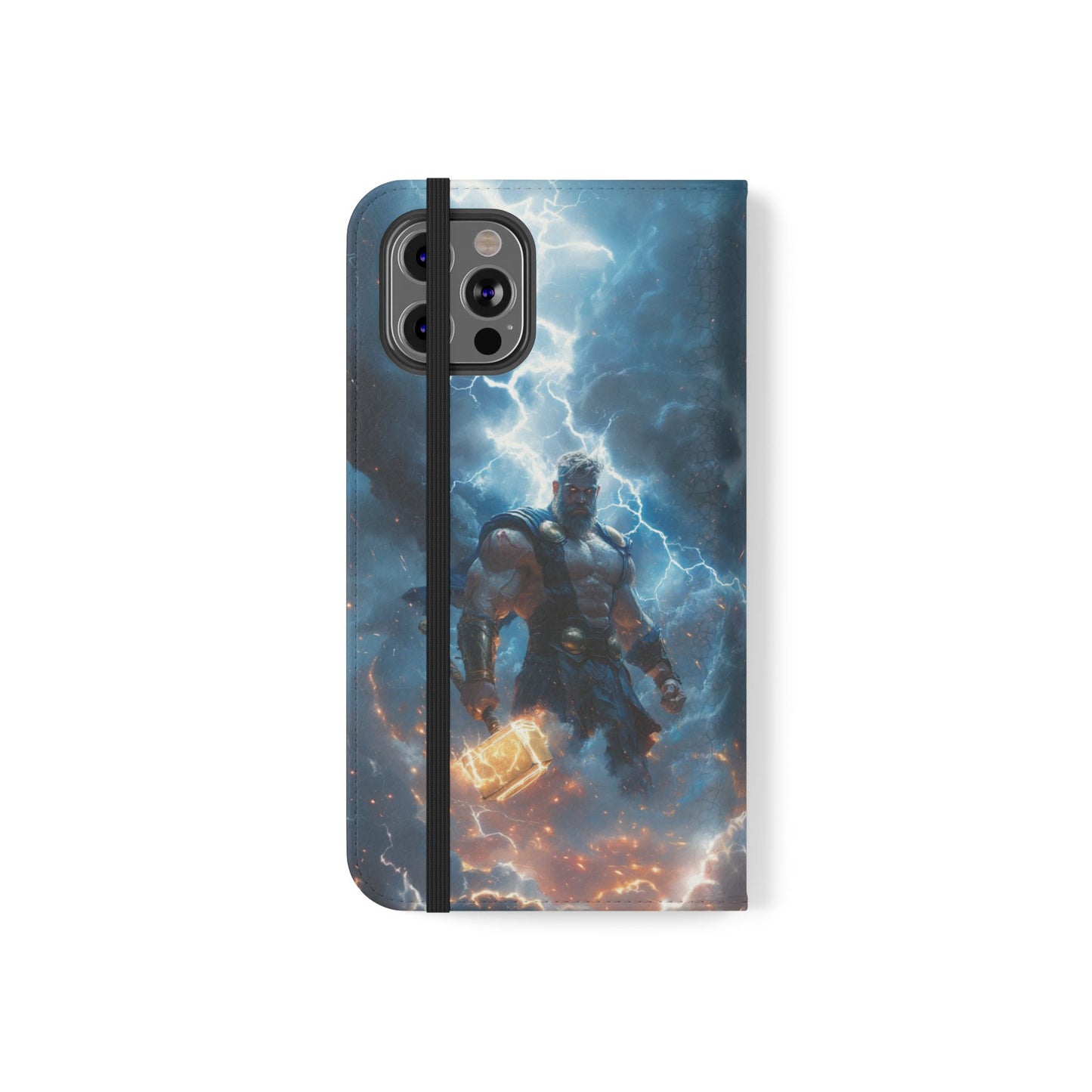 Thor Stormhammer Wrath - Wallet Flip Case