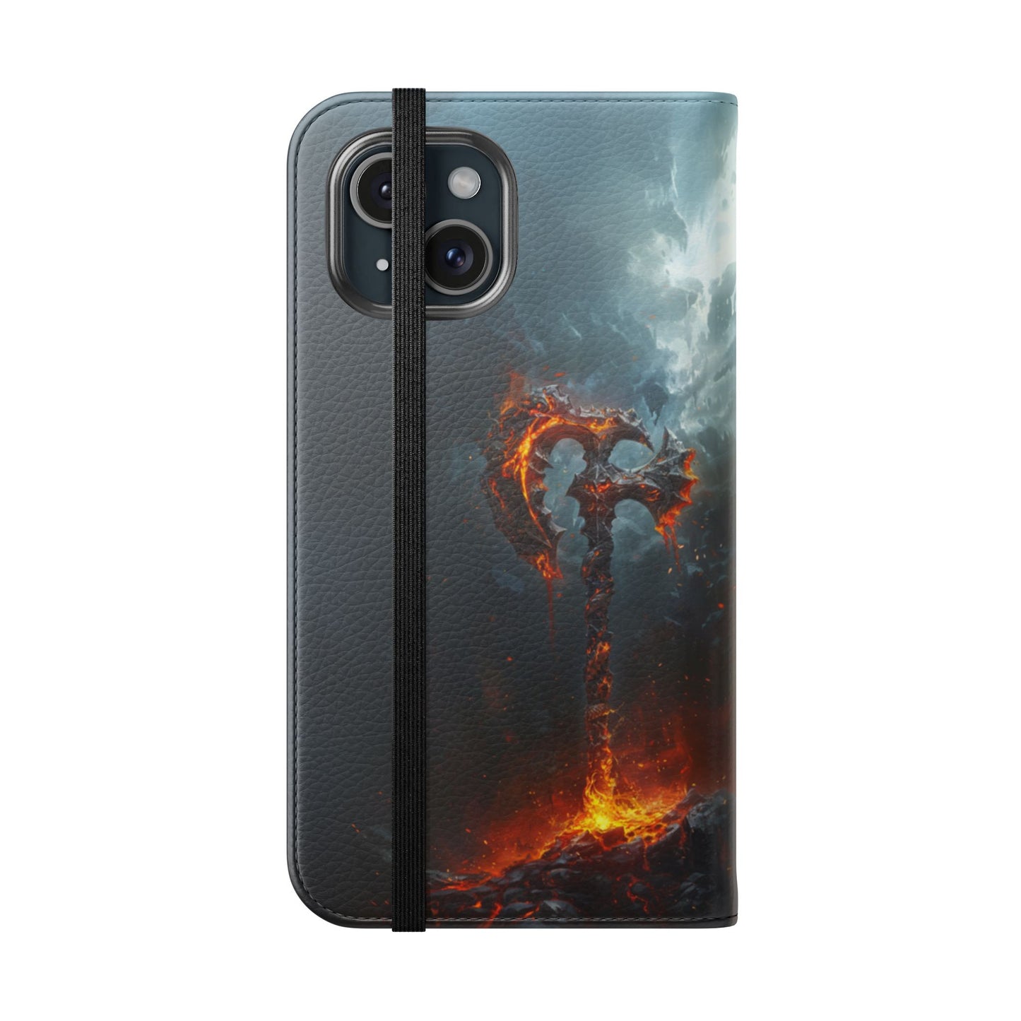 Molten War Axe - Wallet Flip Case