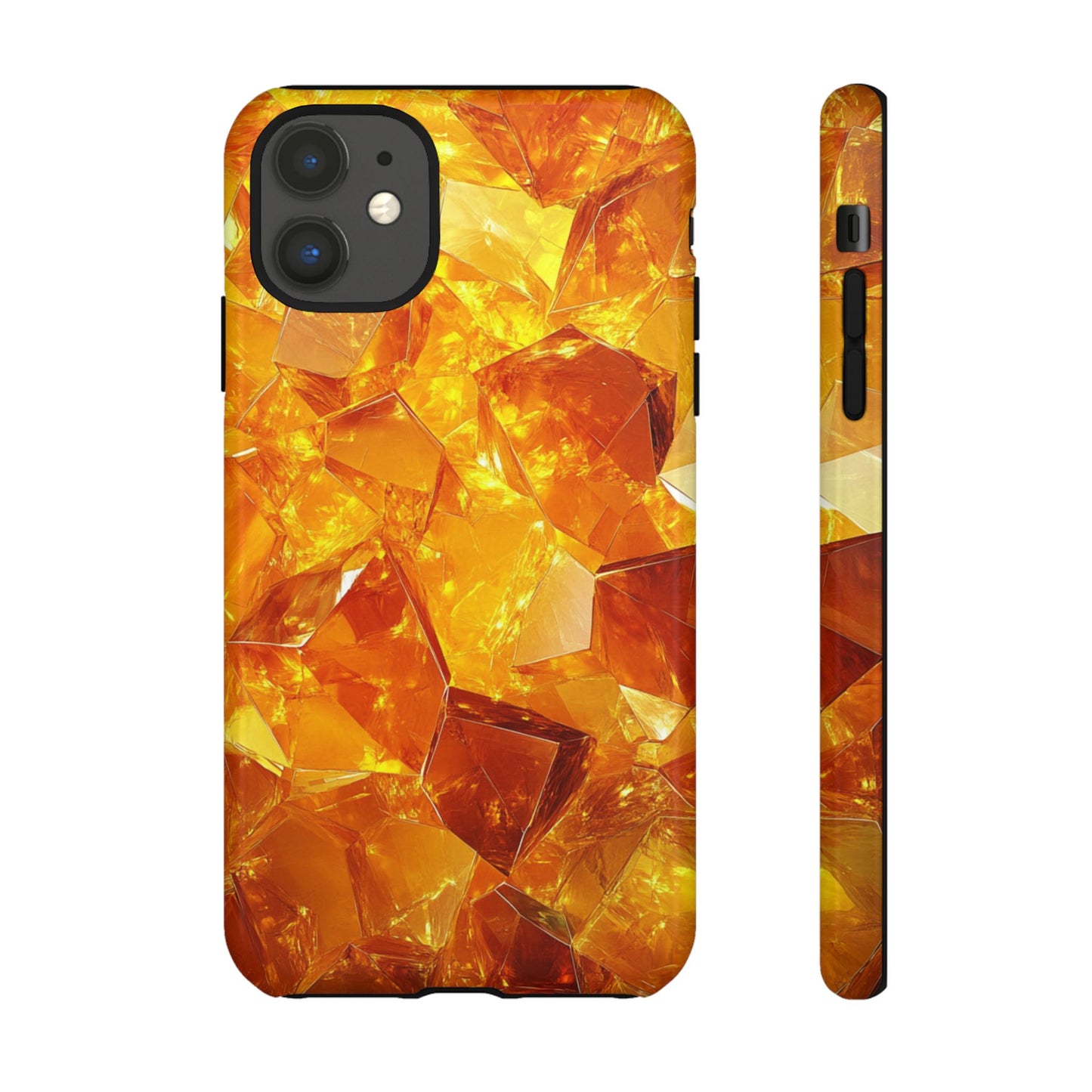Amber Crystal Shards – Tough iPhone Case
