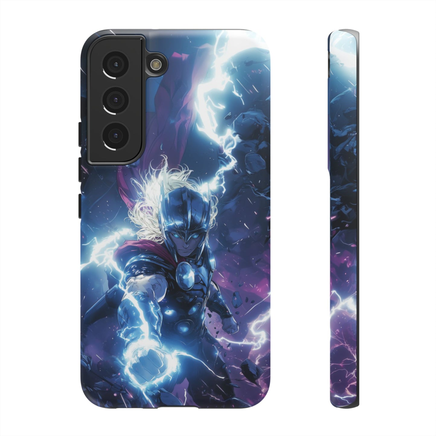 Lightning Fury: Thor Anime Action Phone Case - iPhone, Google Pixel, Samsung