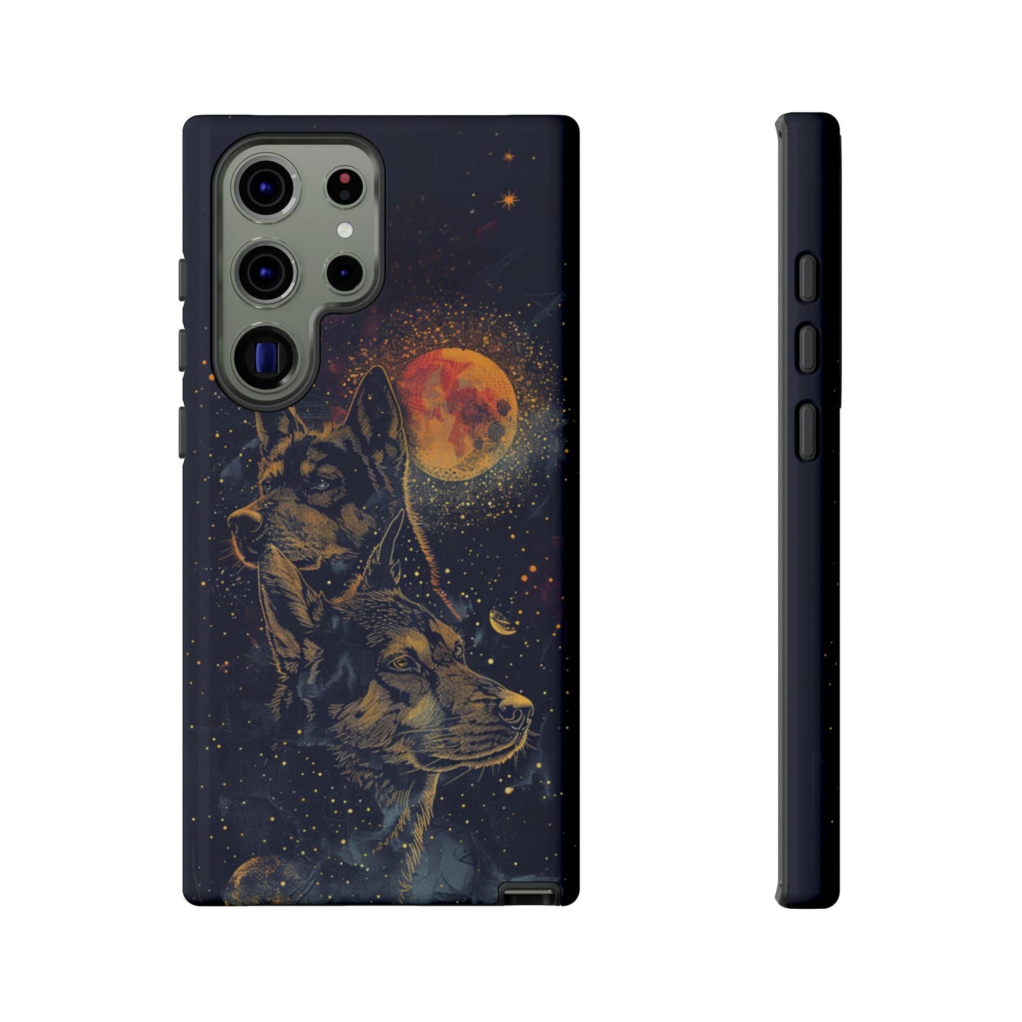 German Shepherd Celestial Phone Case – iPhone, Google Pixel, Samsung Galaxy