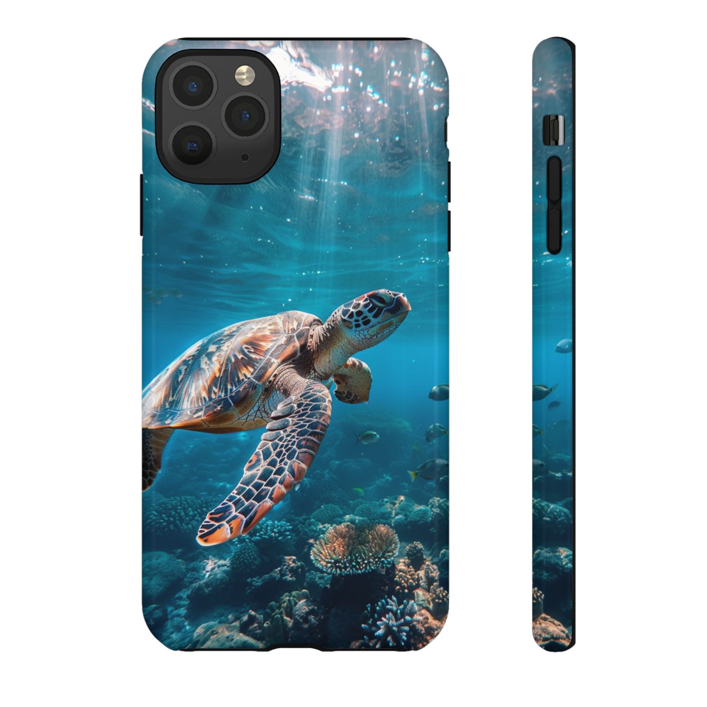 Ocean Guardian Sea Turtle - Tough iPhone Case