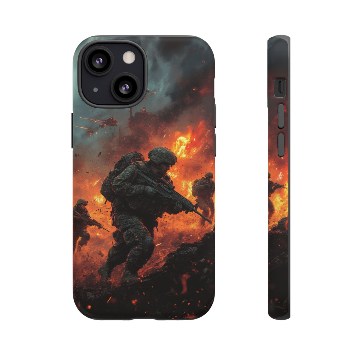 Epic Battlefield Soldier Phone Case - iPhone, Google Pixel, Samsung Galaxy