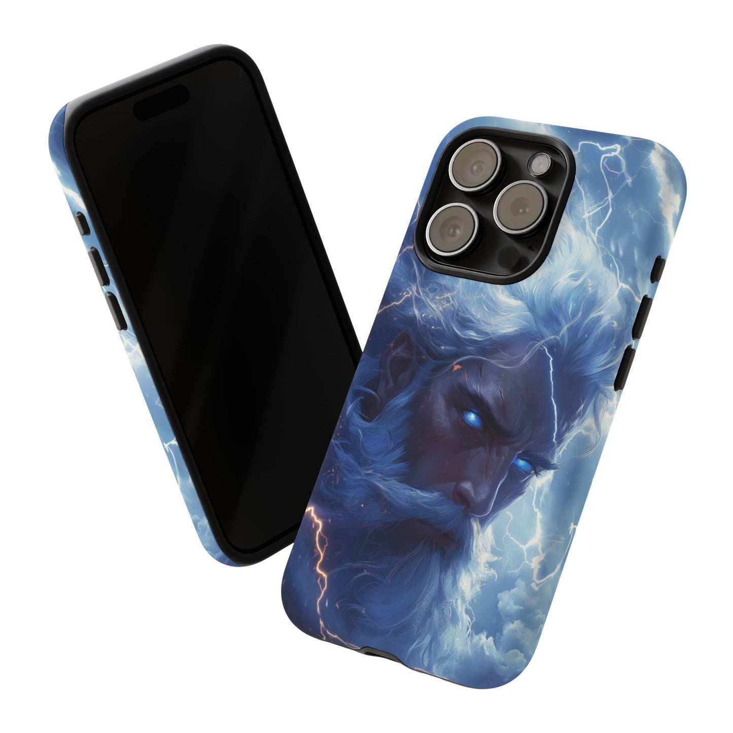 Zeus Lightning Fury Phone Case - iPhone, Google Pixel, Samsung Galaxy