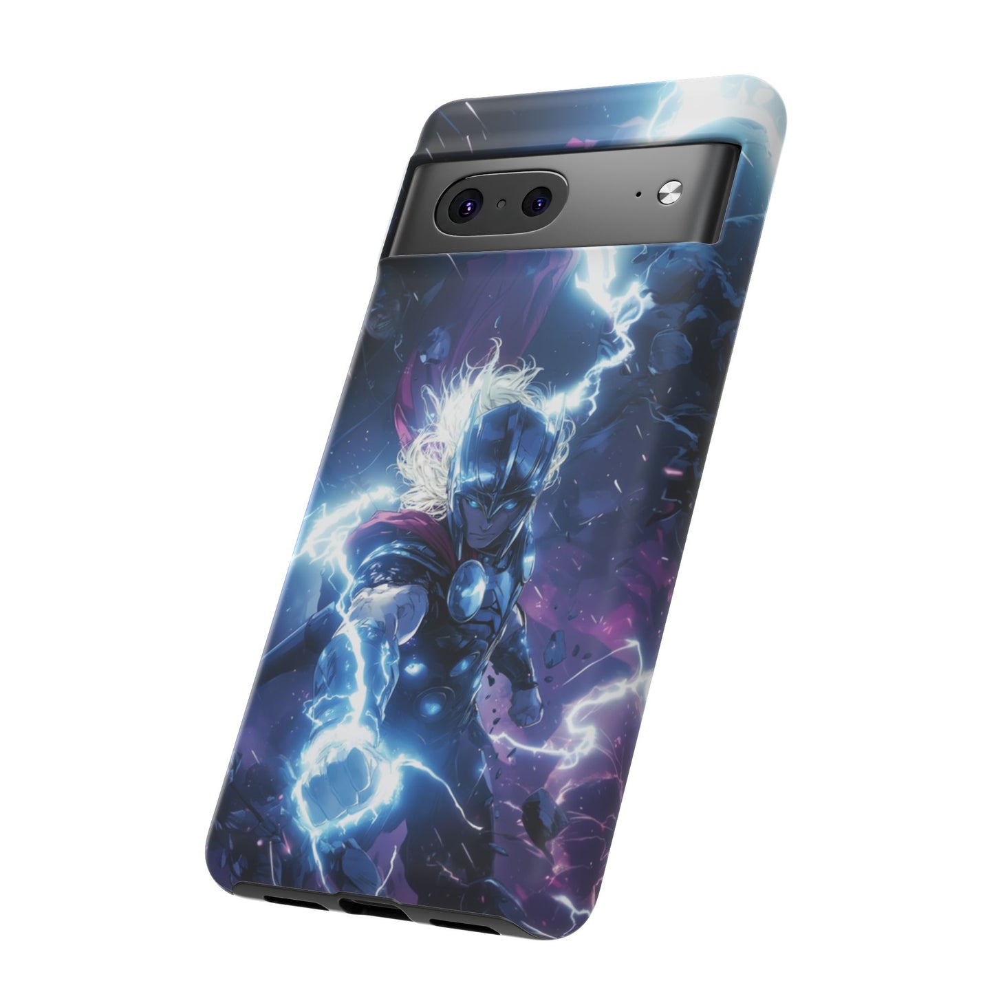 Lightning Fury: Thor Anime Action Phone Case - iPhone, Google Pixel, Samsung