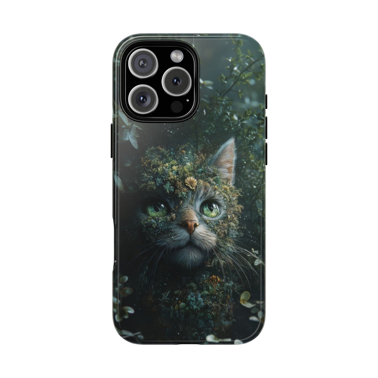 Forest Fantasy Cat Phone Case – iPhone, Google Pixel, Samsung Galaxy