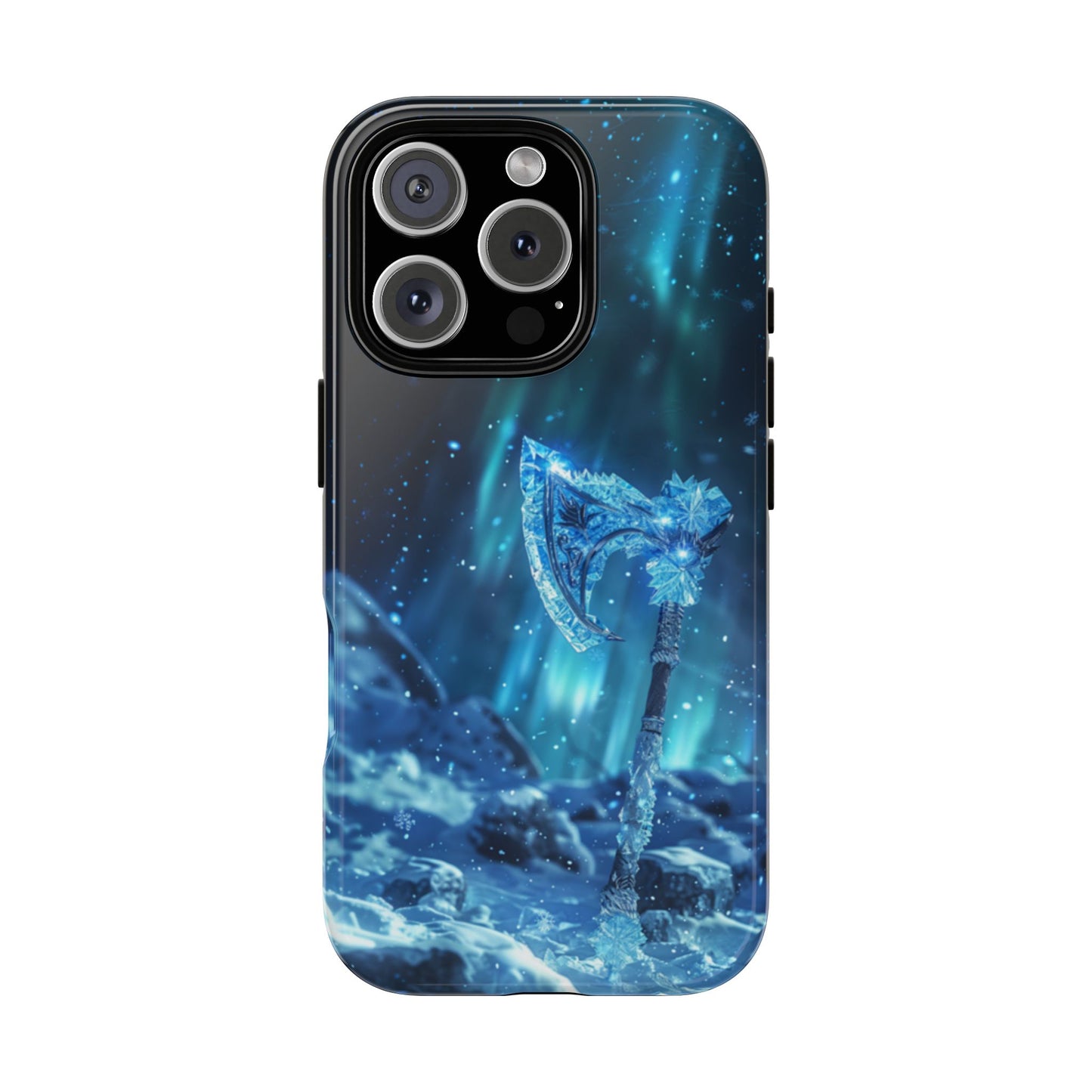Aurora Ice Axe - Tough iPhone Case