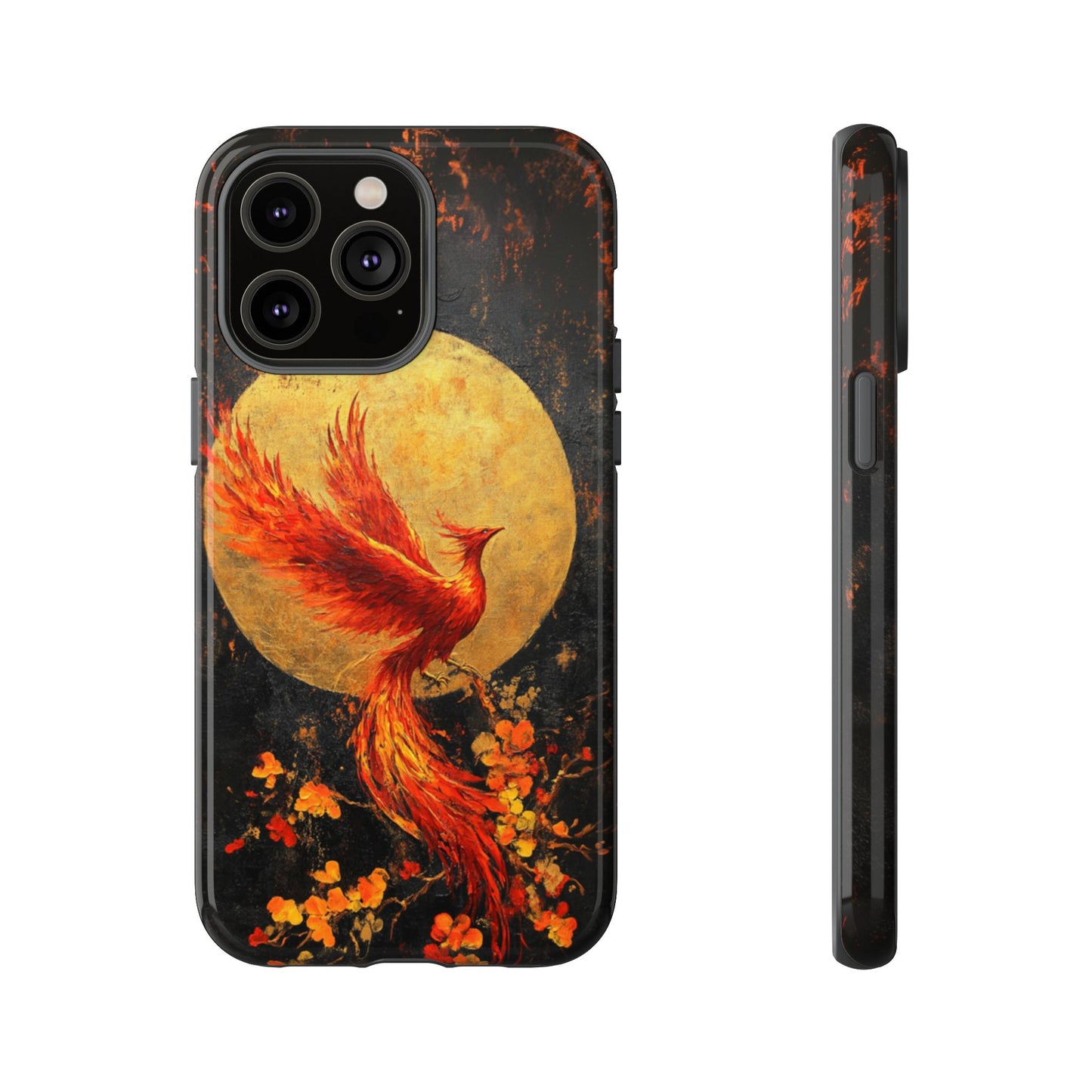 Golden Phoenix Rise – Tough iPhone Case