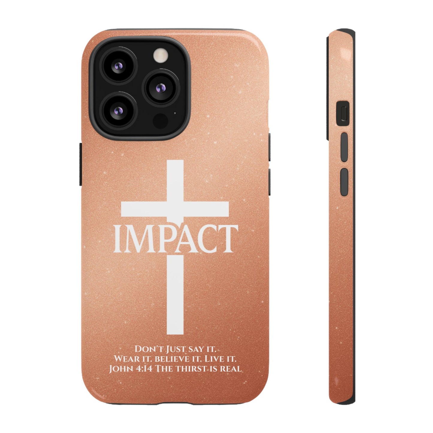 Impace Rose Gold - Tough iPhone Case