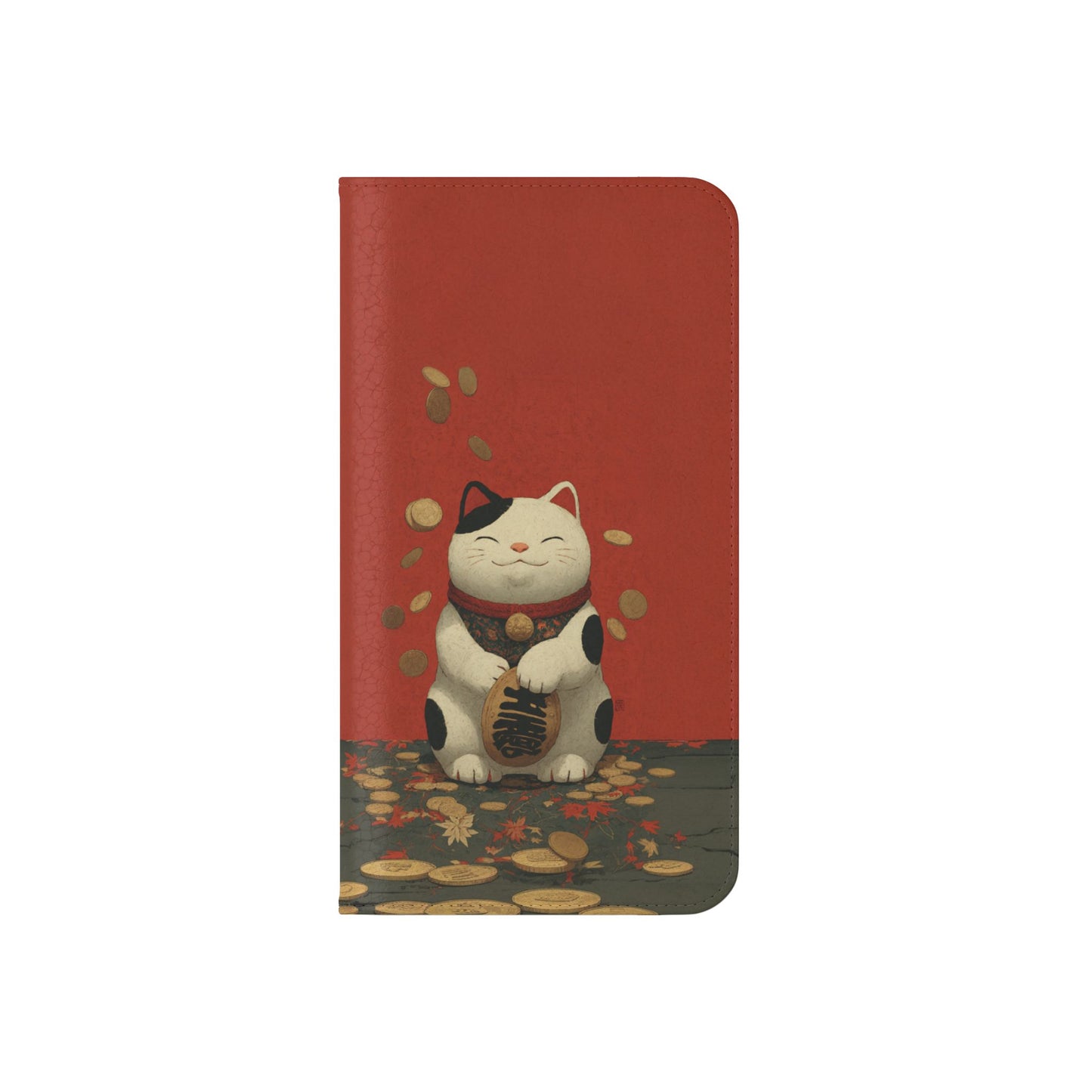 Lucky Cat - Wallet Flip Case