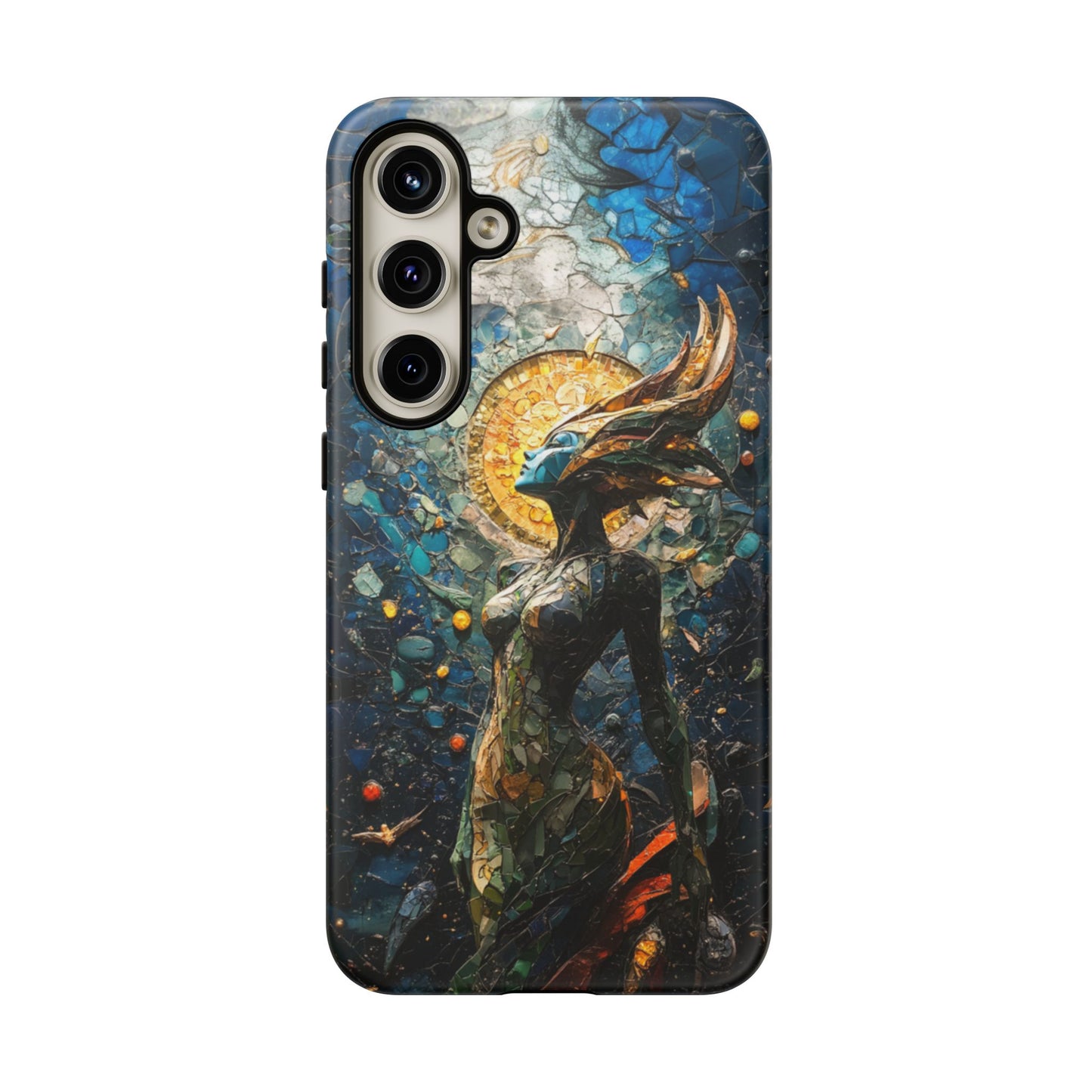 Ethereal Mosaic Goddess Phone Case - iPhone, Google Pixel, Samsung Galaxy