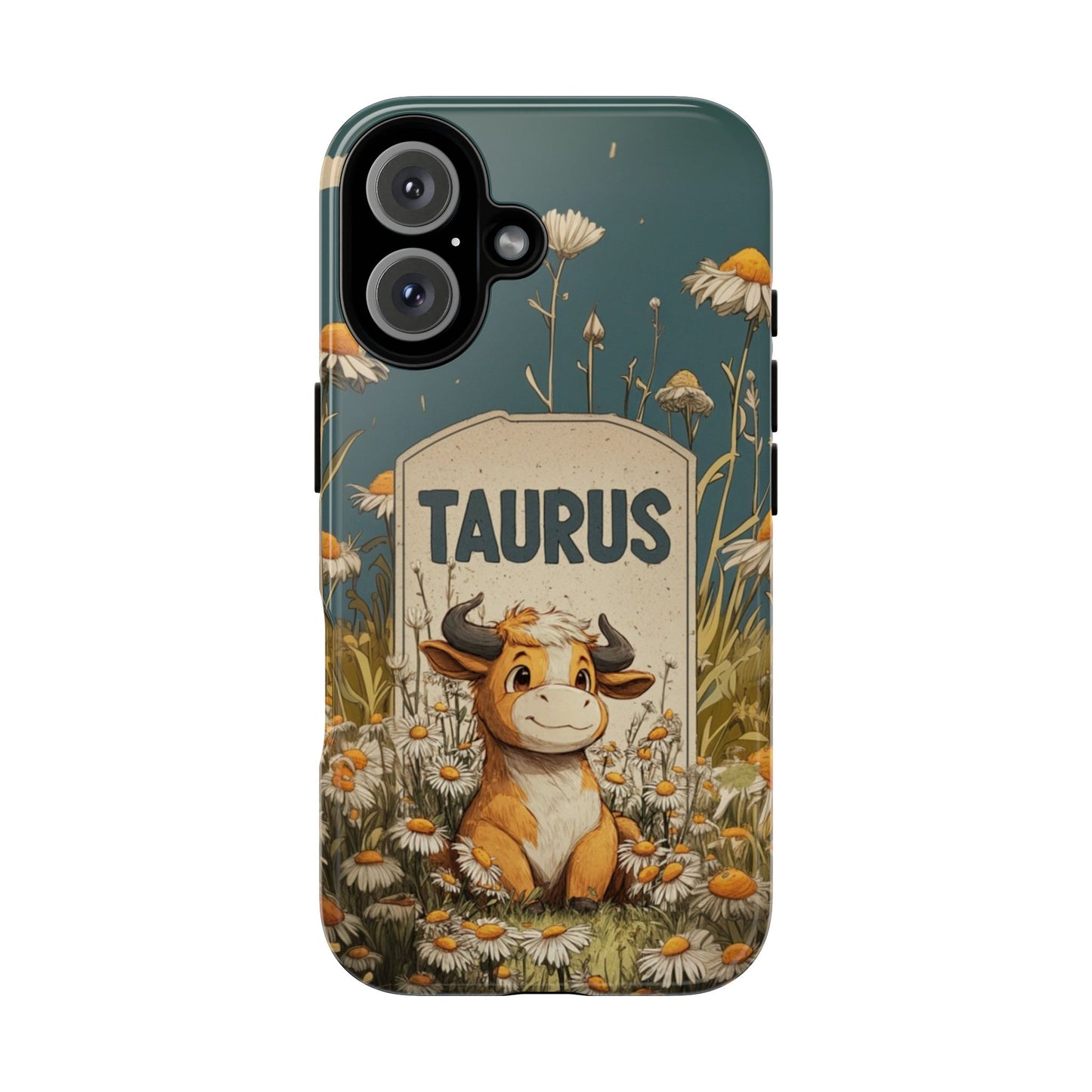 Taurus Cute Calf - Tough iPhone Case