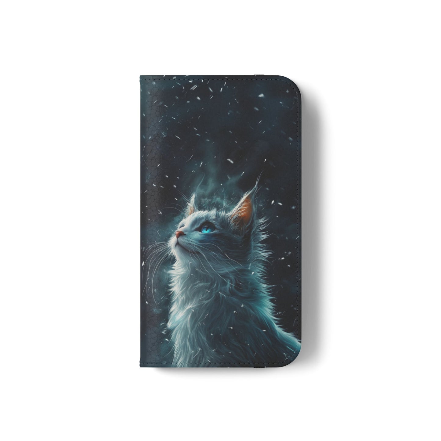 Winter Cat - Wallet Flip Case