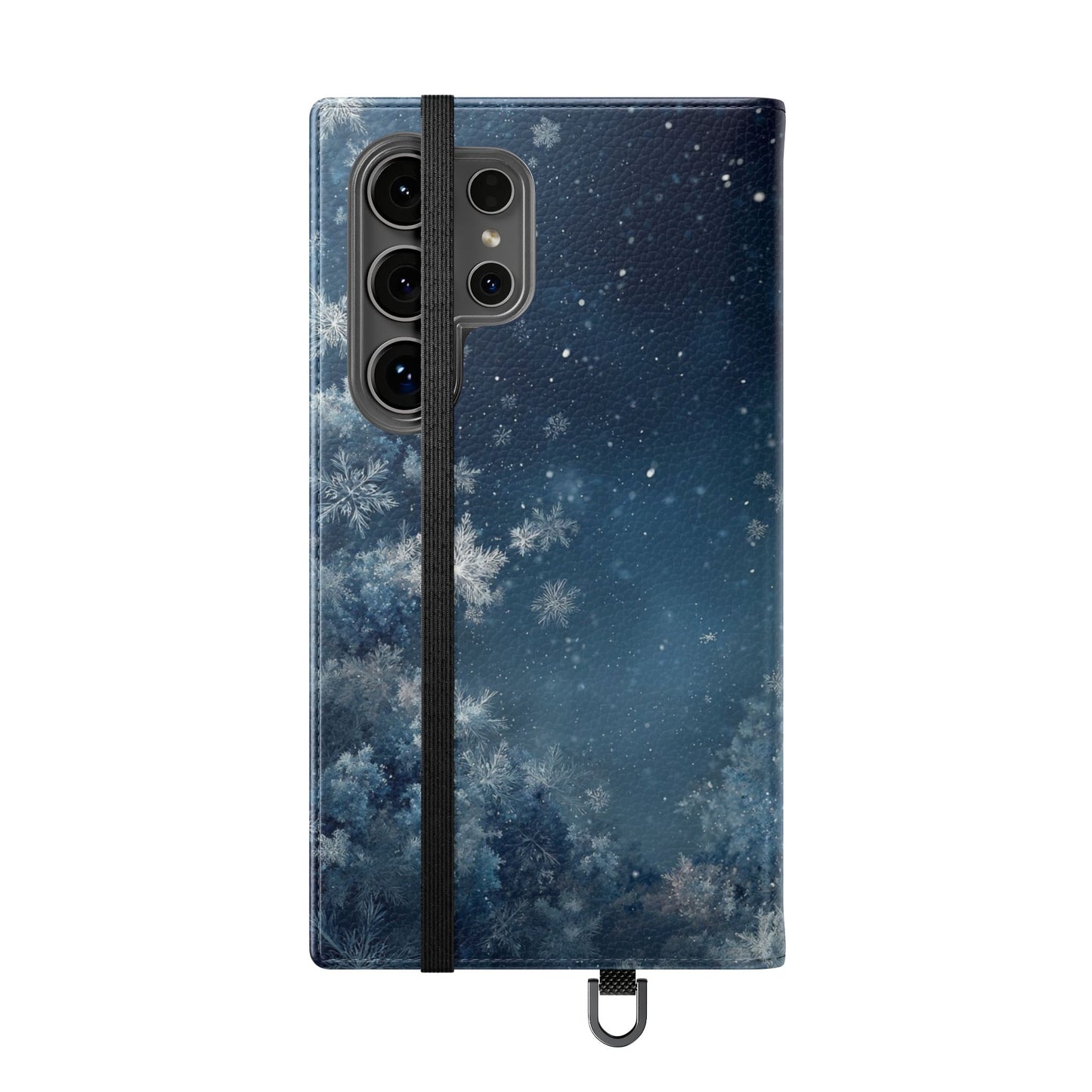 Winter Snowflakes - Wallet Flip Case