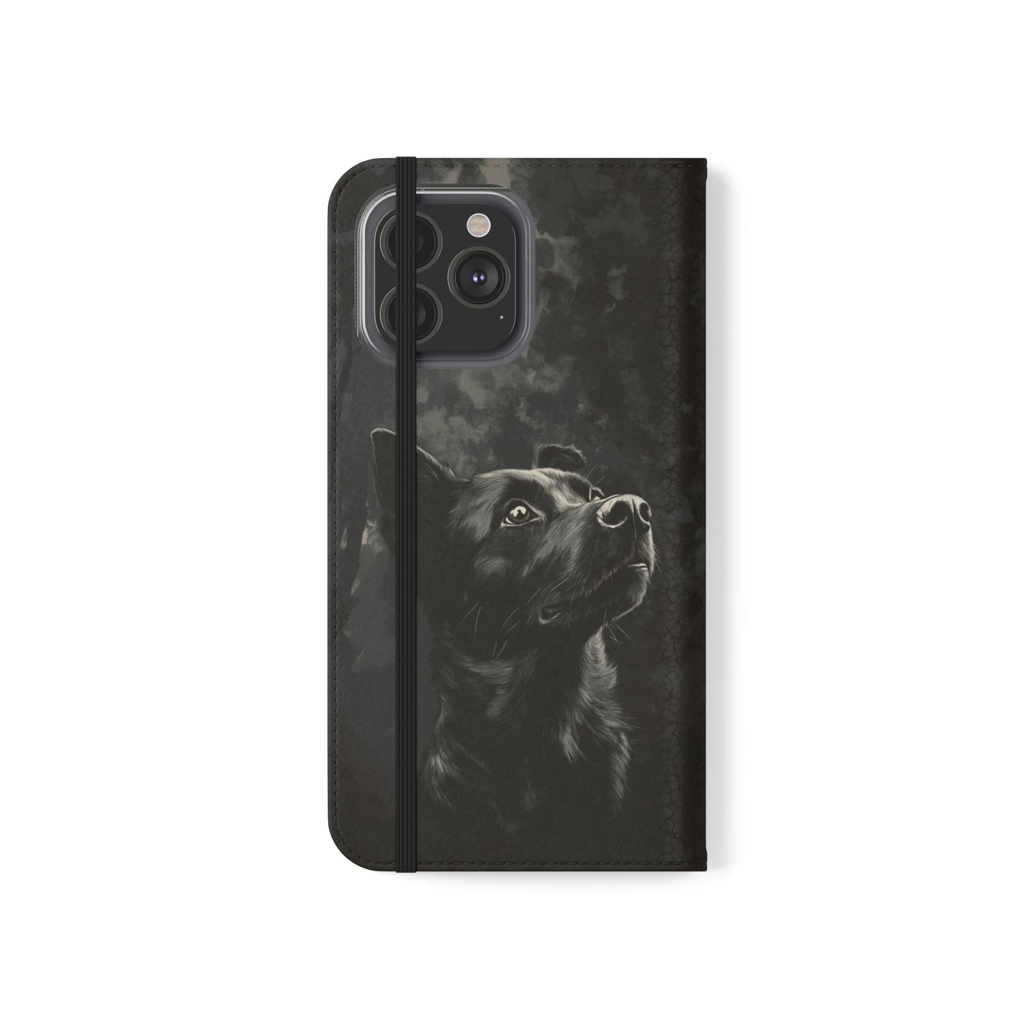 Moonlit German Shepherd - Wallet Flip Case