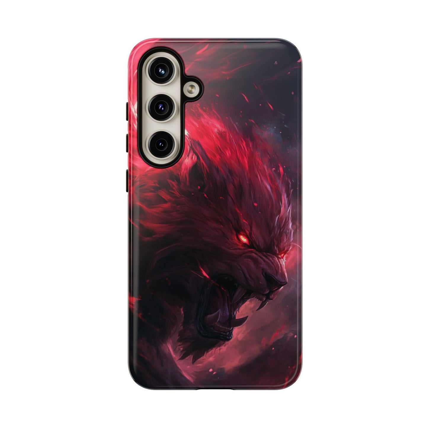 Fiery Wolf Spirit – Tough Samsung Galaxy Case