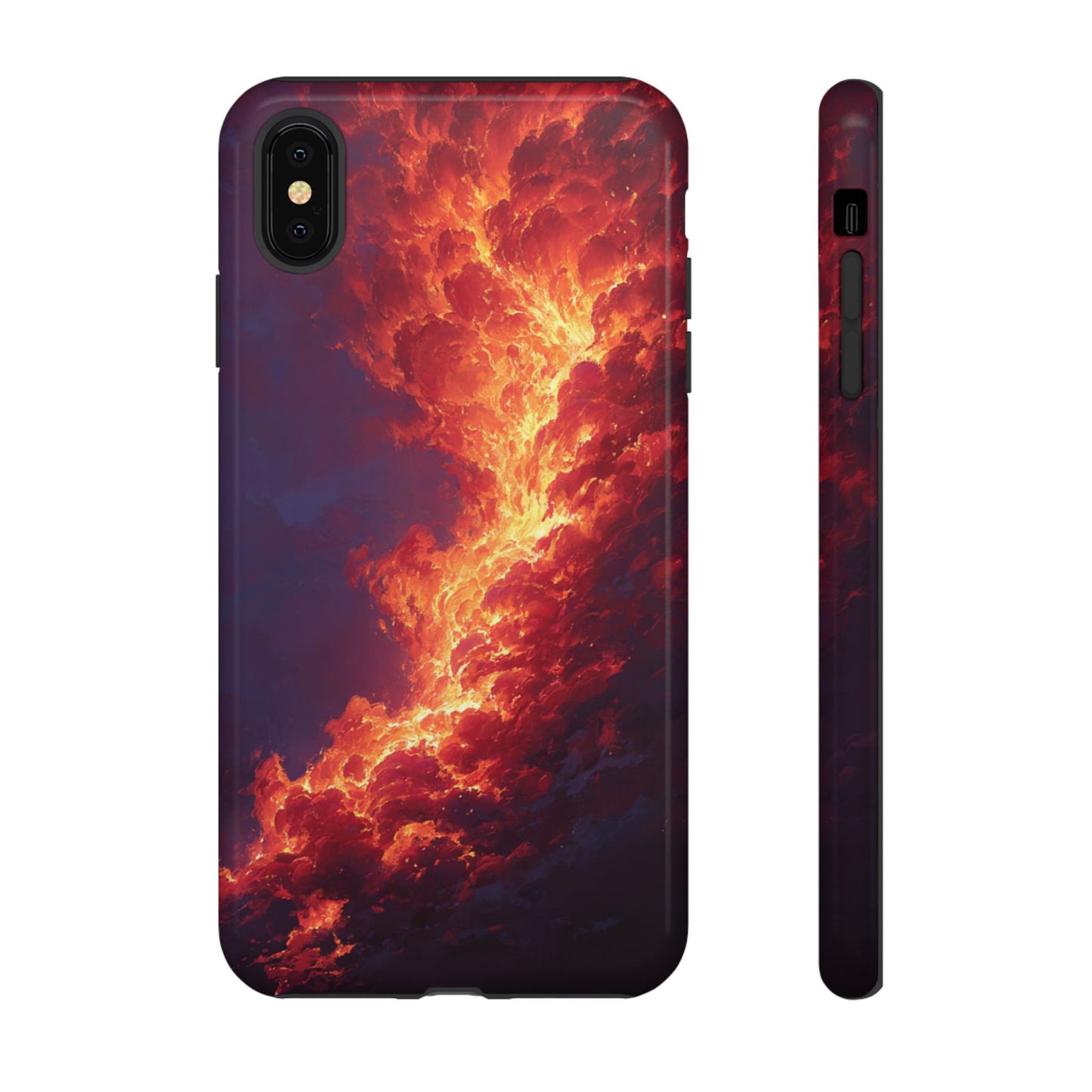 Inferno Sky - Tough iPhone Case