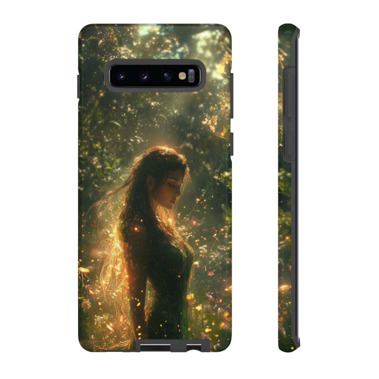 Forest Goddess Golden Light Meadow - Tough Samsung Galaxy Case