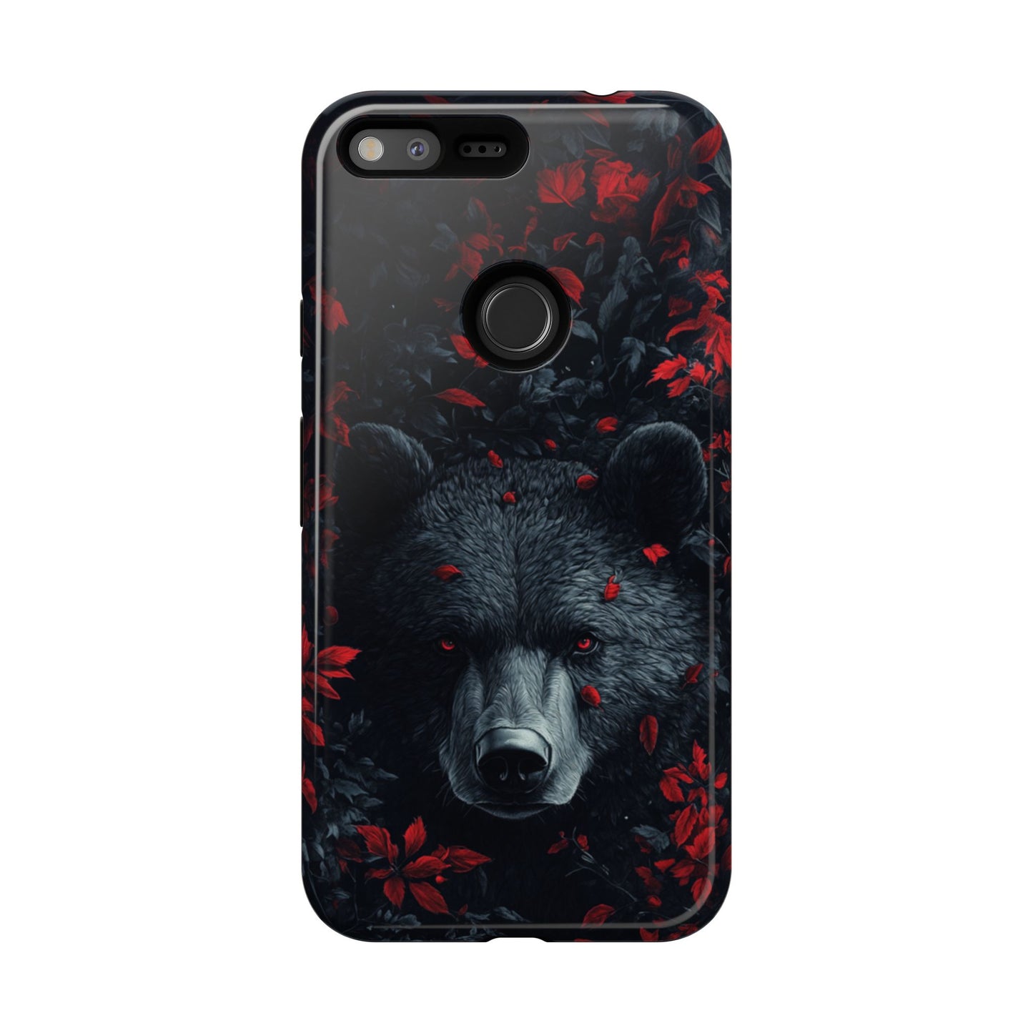 Crimson Bear Thicket – Tough Google Pixel Case