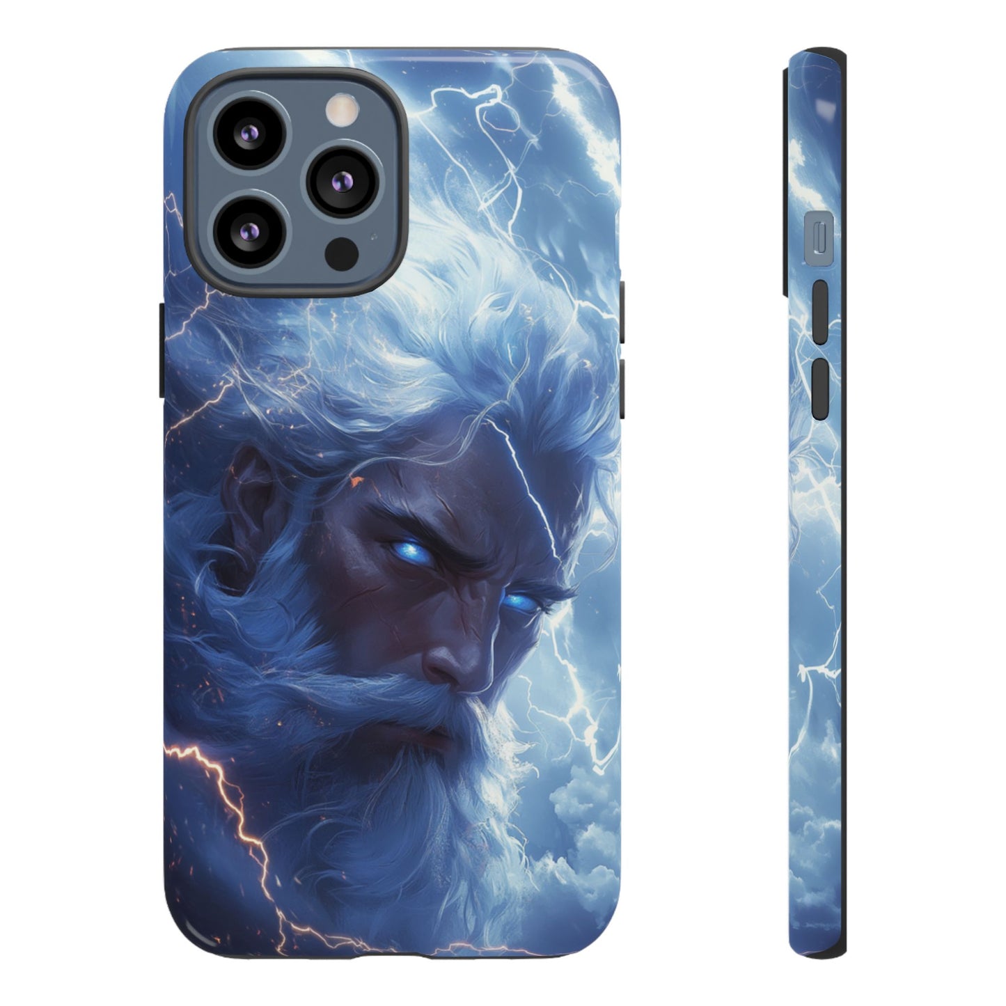 Zeus Lightning Fury Phone Case - iPhone, Google Pixel, Samsung Galaxy