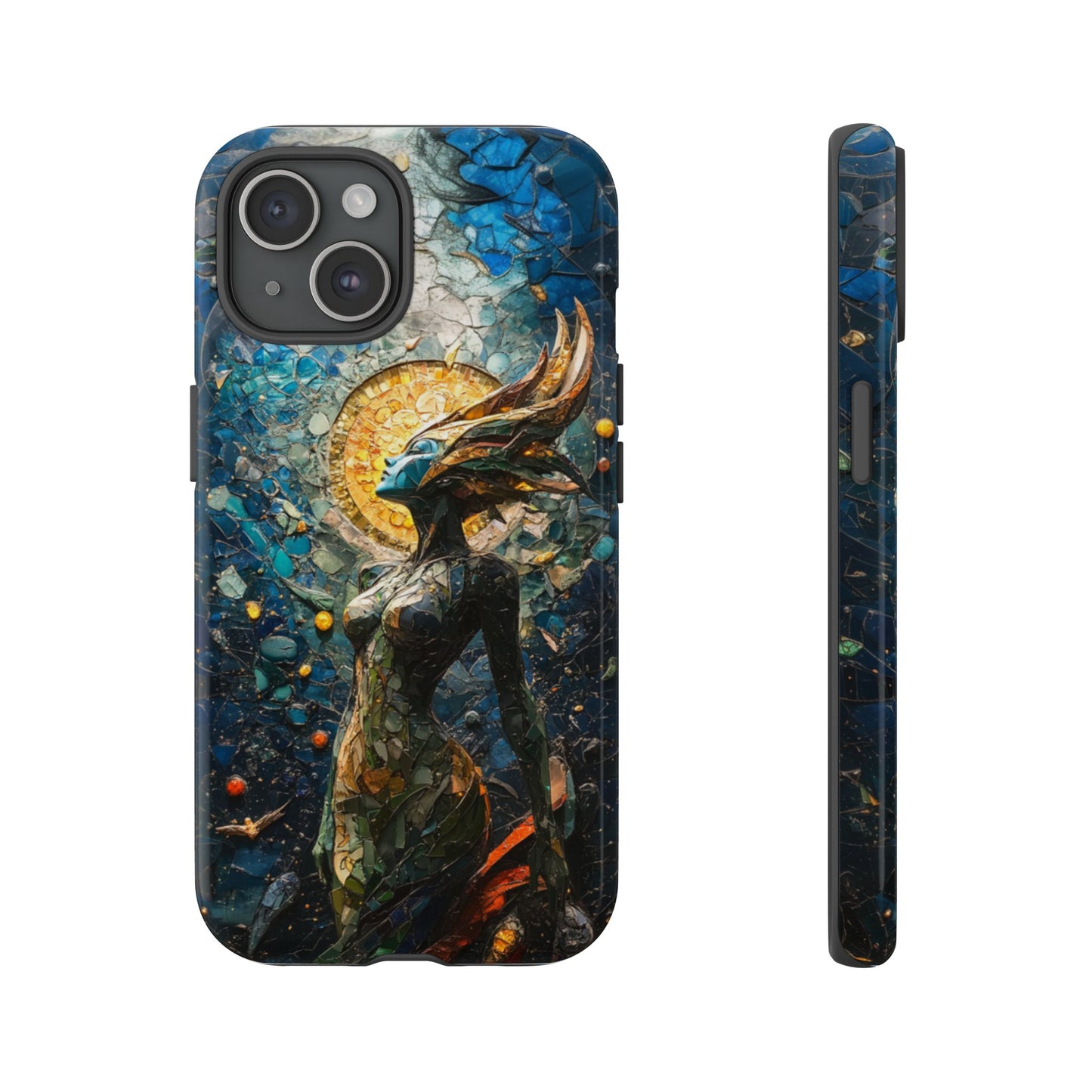 Ethereal Mosaic Goddess Phone Case - iPhone, Google Pixel, Samsung Galaxy