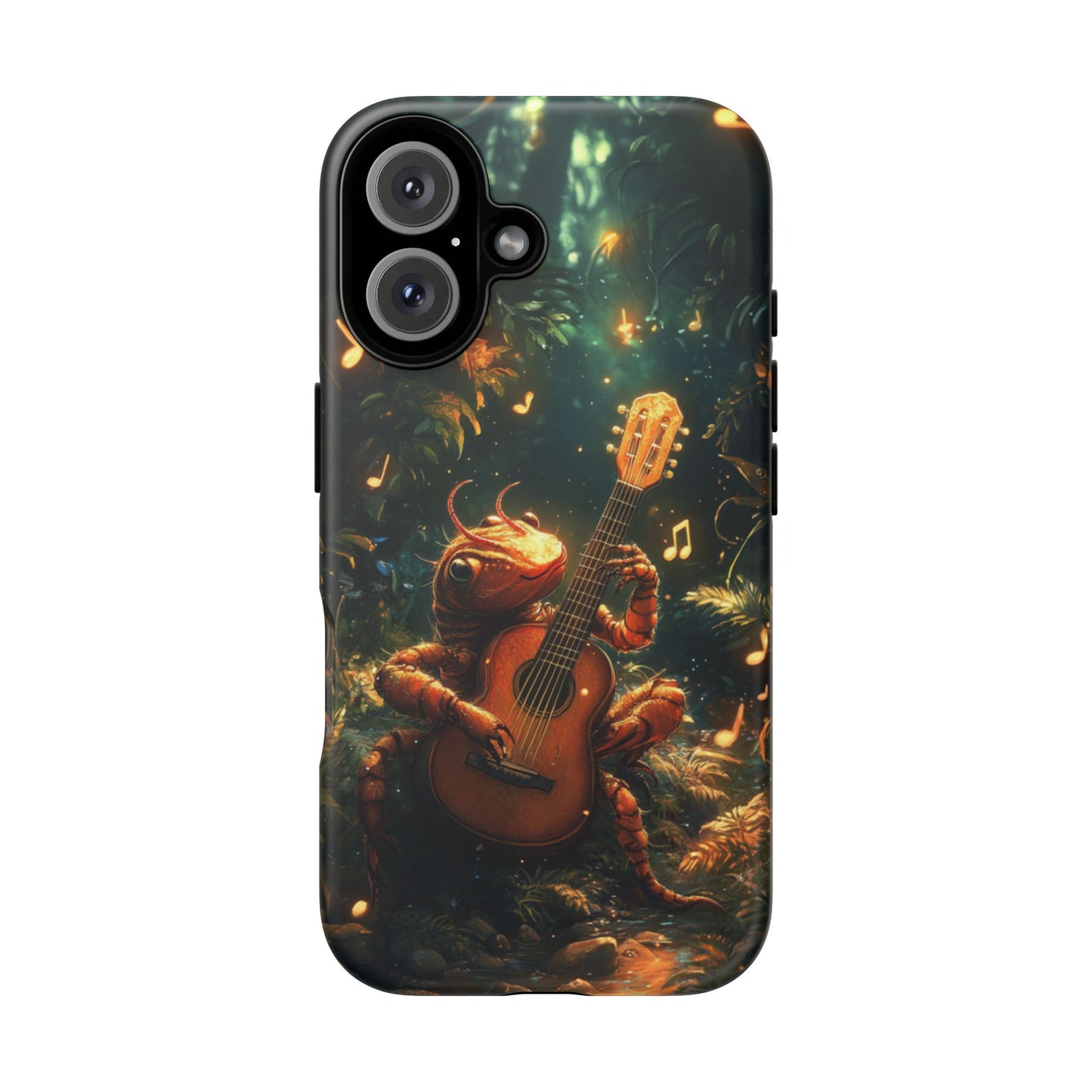 Serenade Forest Guitarist - Tough iPhone Case