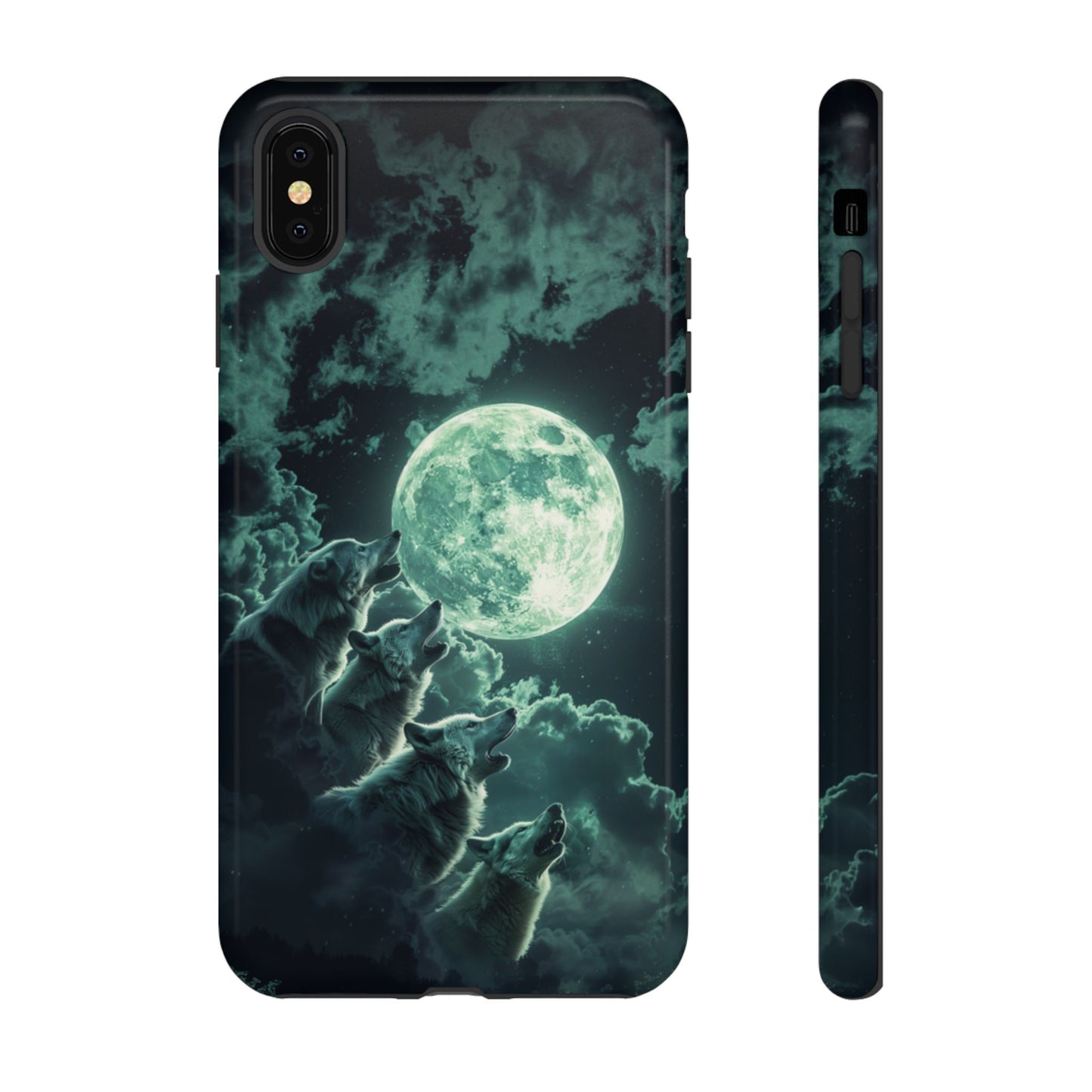 Lunar Pack: Wolves in Harmony - iPhone, Google Pixel, Samsung Galaxy