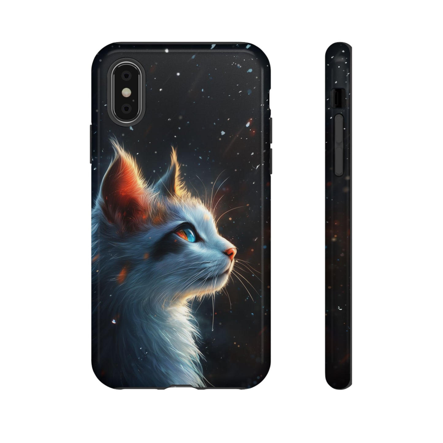 Enchanting Winter Cat Phone Case - iPhone, Google Pixel, Samsung Galaxy