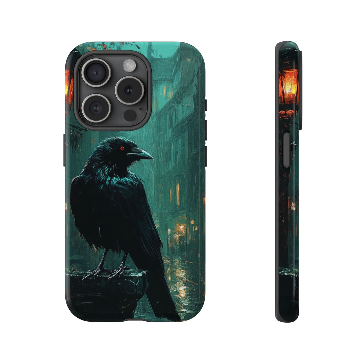 Victorian Raven - Tough iPhone Case