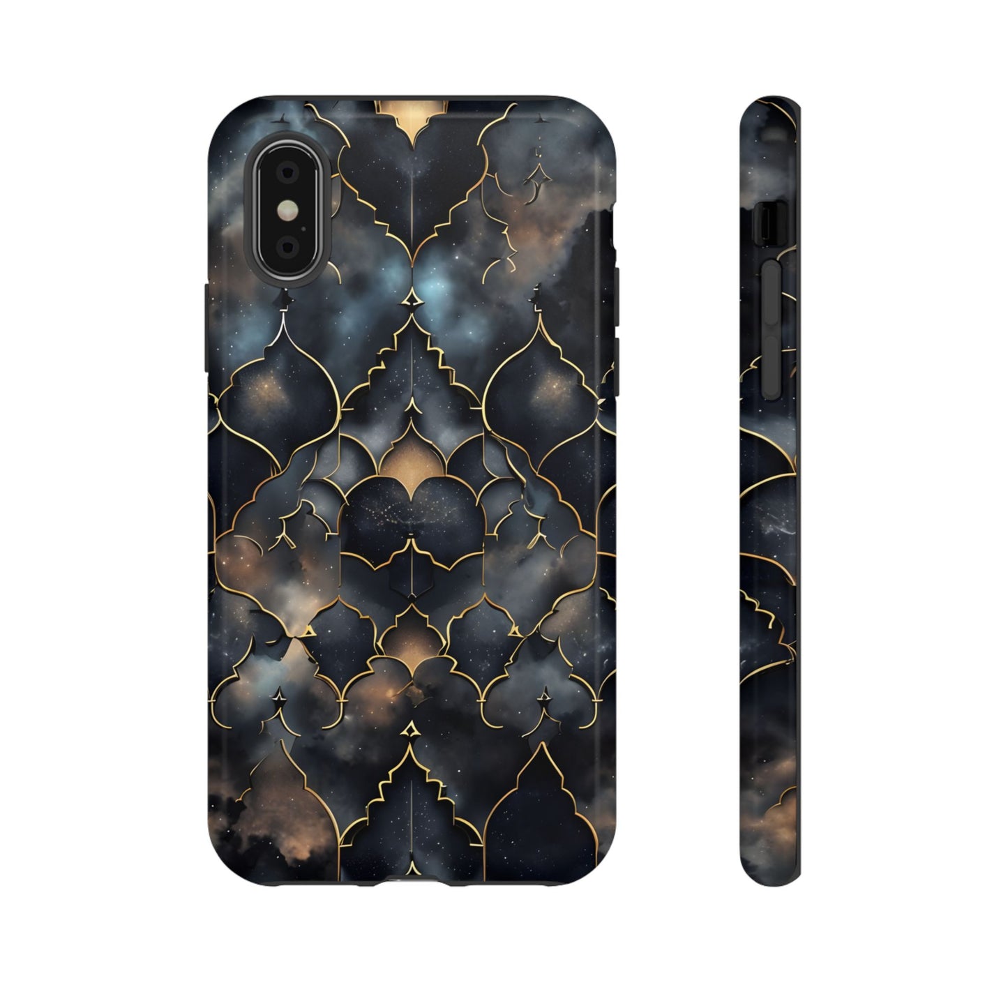 Celestial Mosaic: Cosmic Elegance Phone Case - iPhone, Google Pixel, Samsung Galaxy