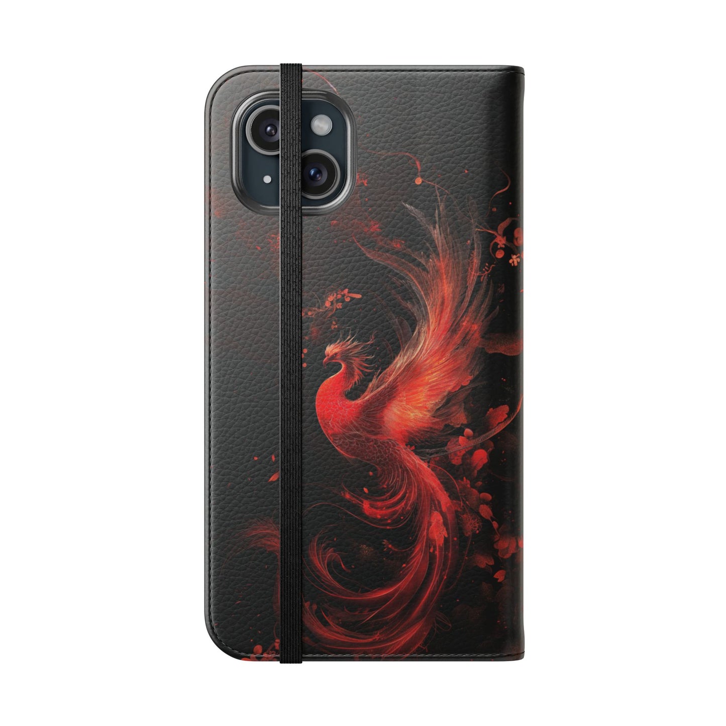 Crimson Phoenix - Wallet Flip Case