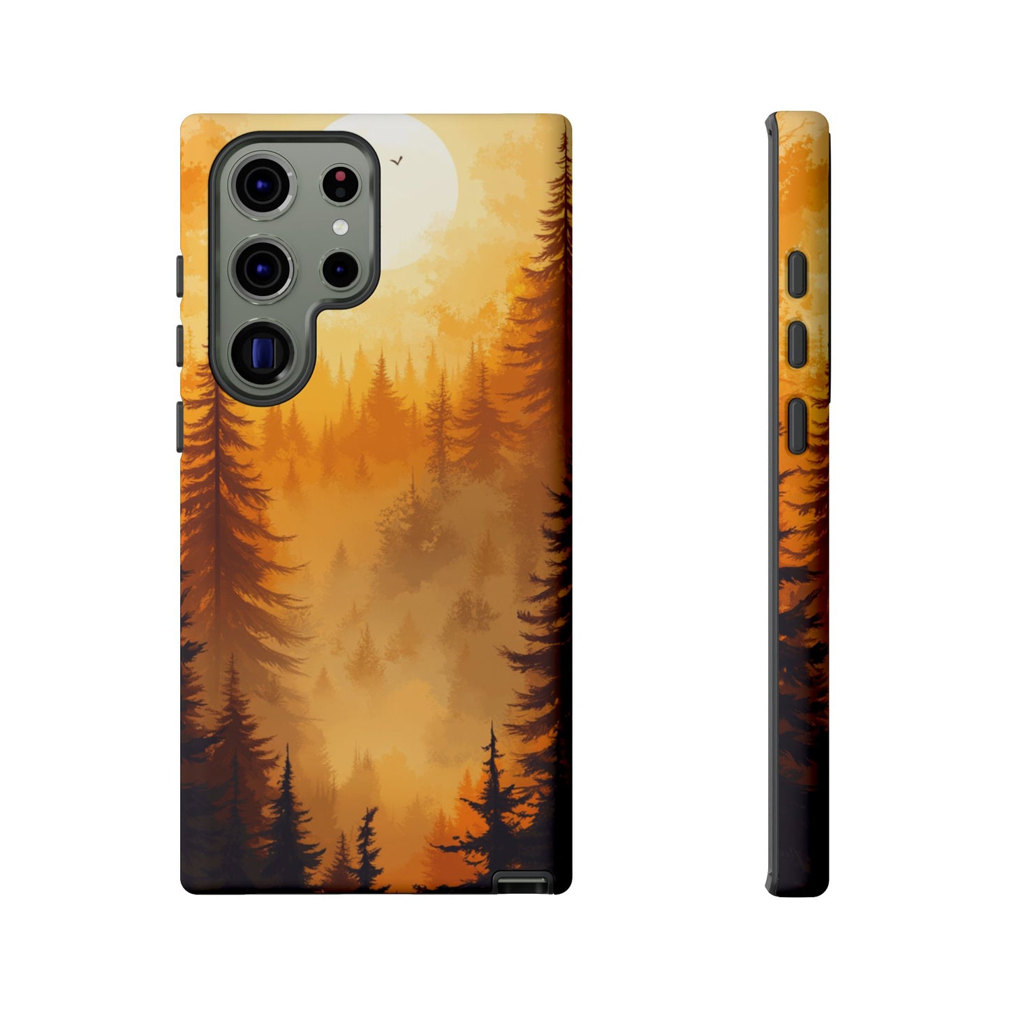 Golden Sunset Forest Phone Case - iPhone, Google Pixel, Samsung Galaxy