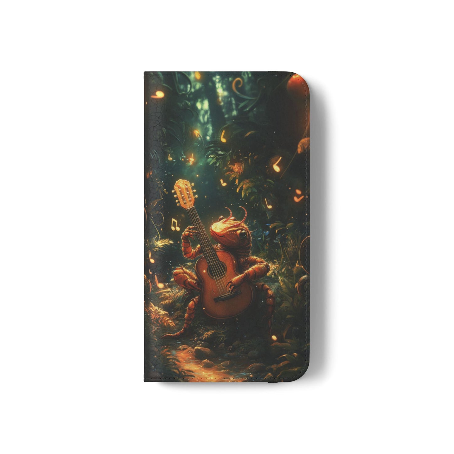 Serenade Forest Guitarist - Wallet Flip Case