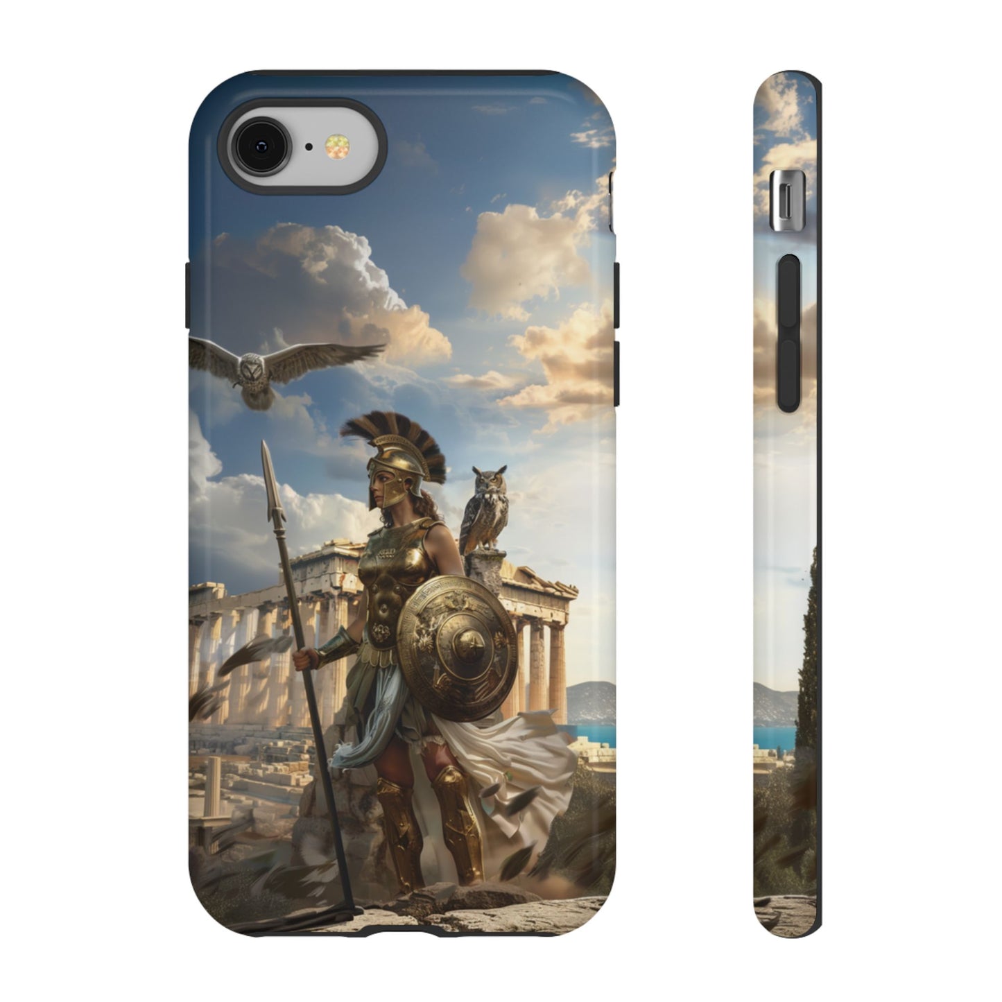 Athena Parthenon Valor - Tough iPhone Case