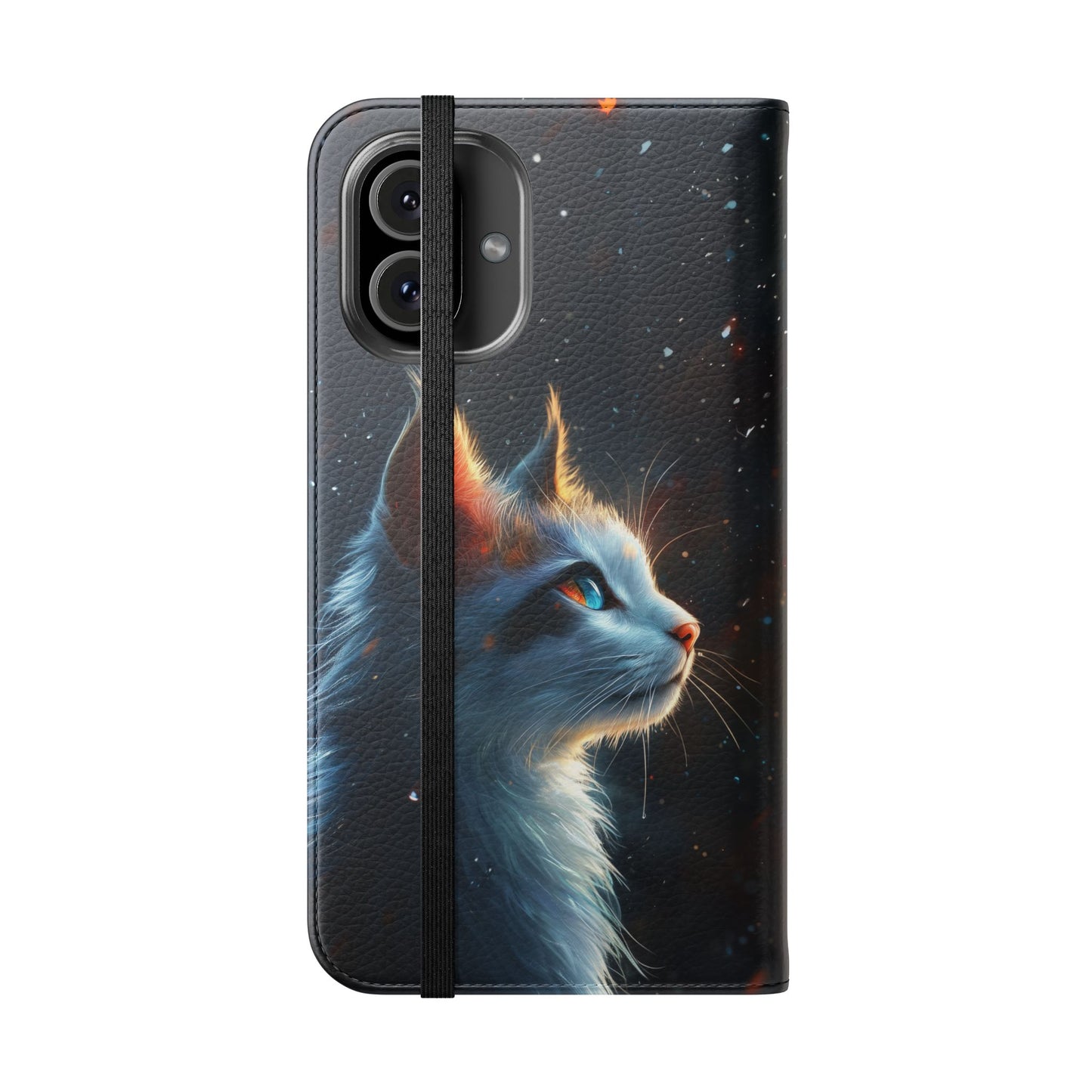Starlight Cat - Wallet Flip Case