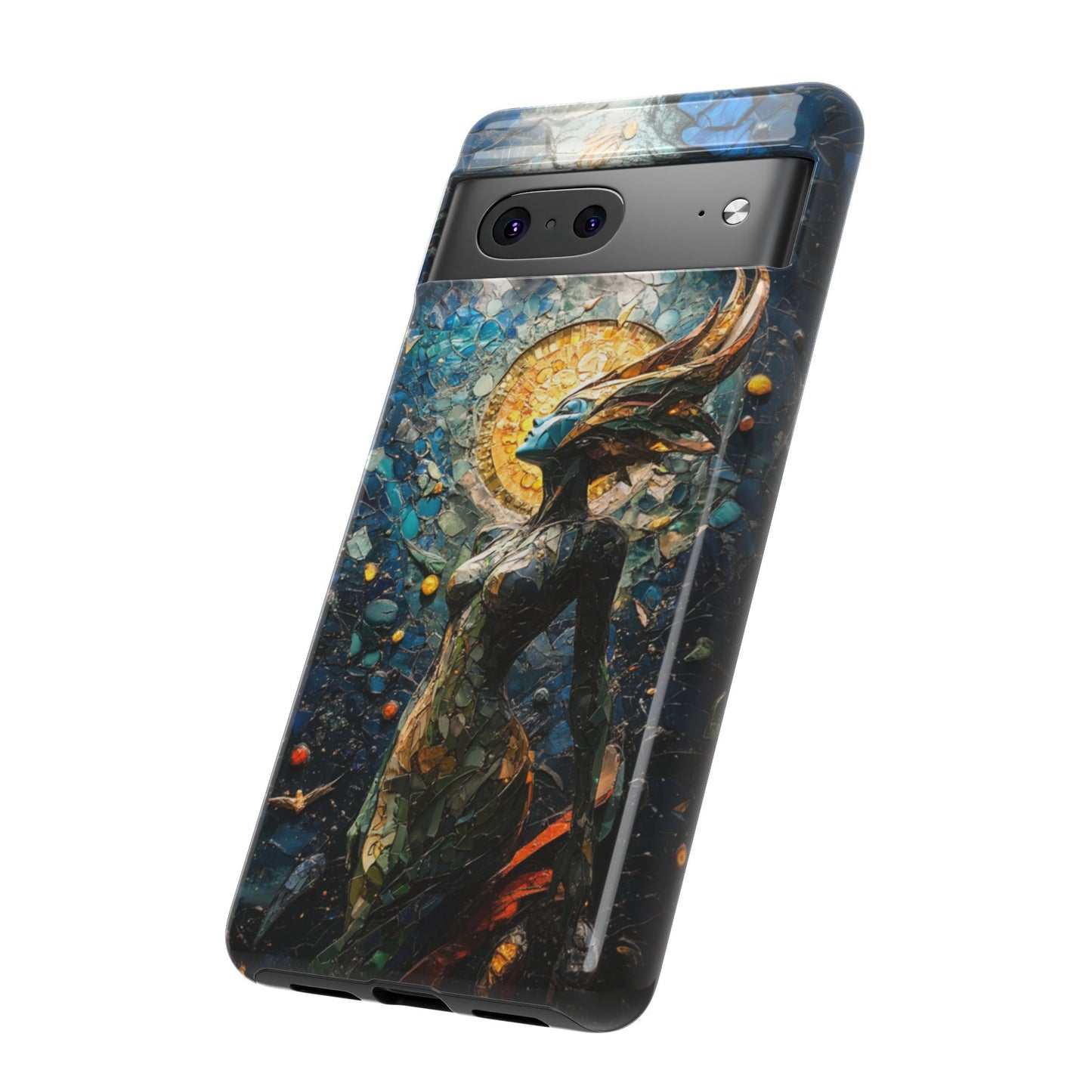 Ethereal Mosaic Goddess Phone Case - iPhone, Google Pixel, Samsung Galaxy