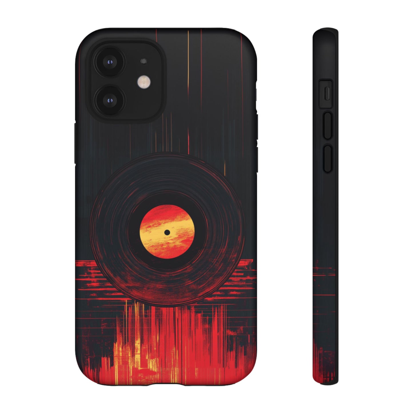 Retro Vinyl Record Phone Case - iPhone, Google Pixel, Samsung Galaxy