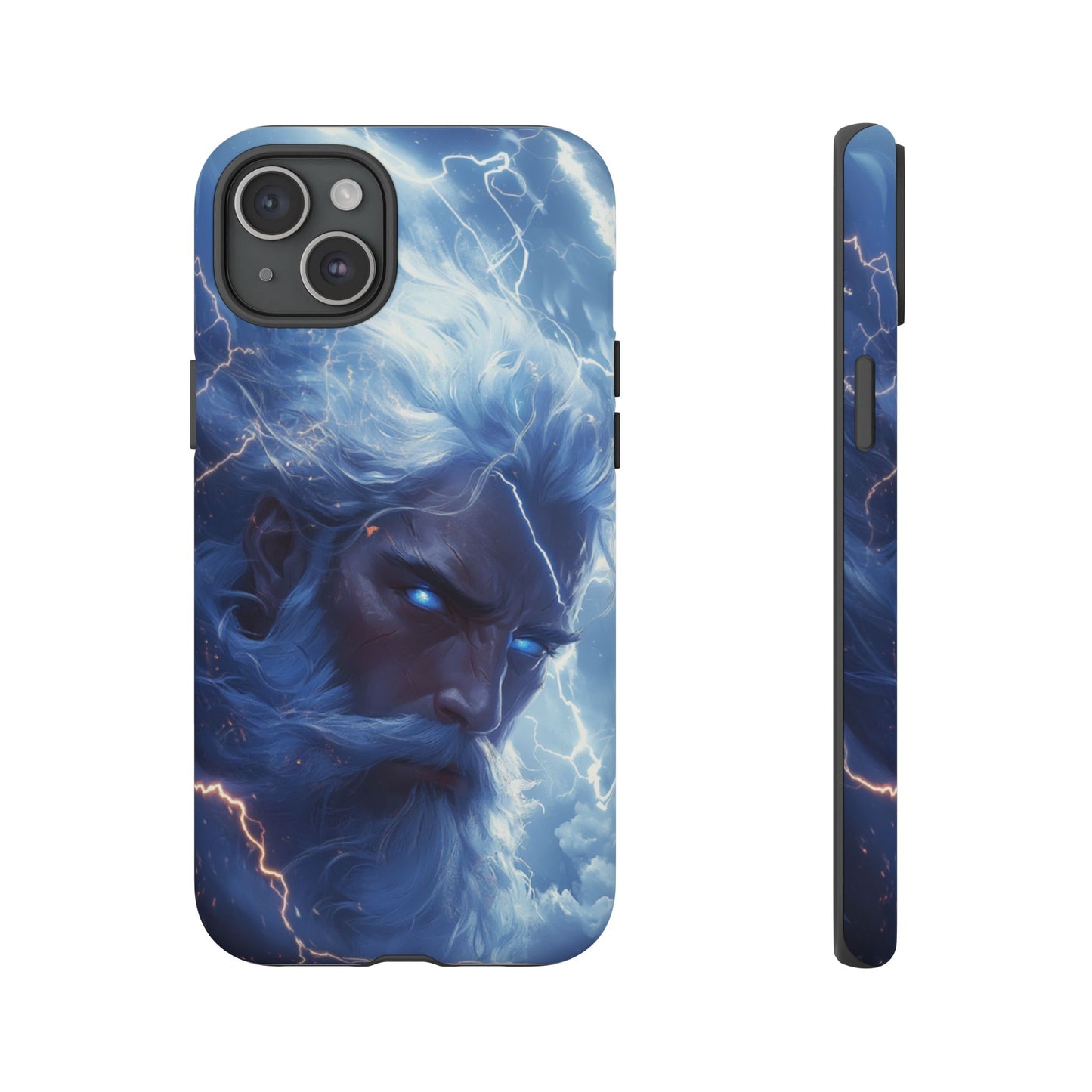 Zeus Lightning Fury Phone Case - iPhone, Google Pixel, Samsung Galaxy