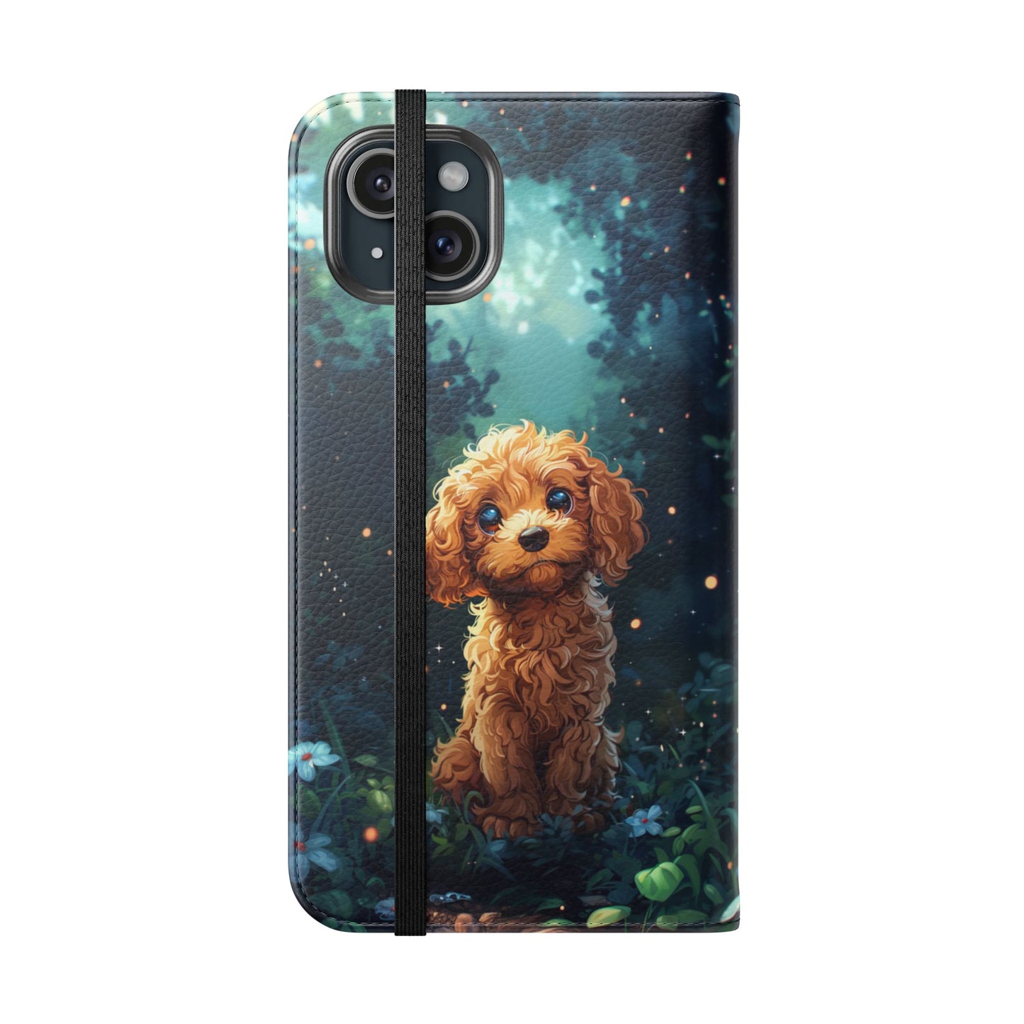 Forest Poodle - Wallet Flip Case