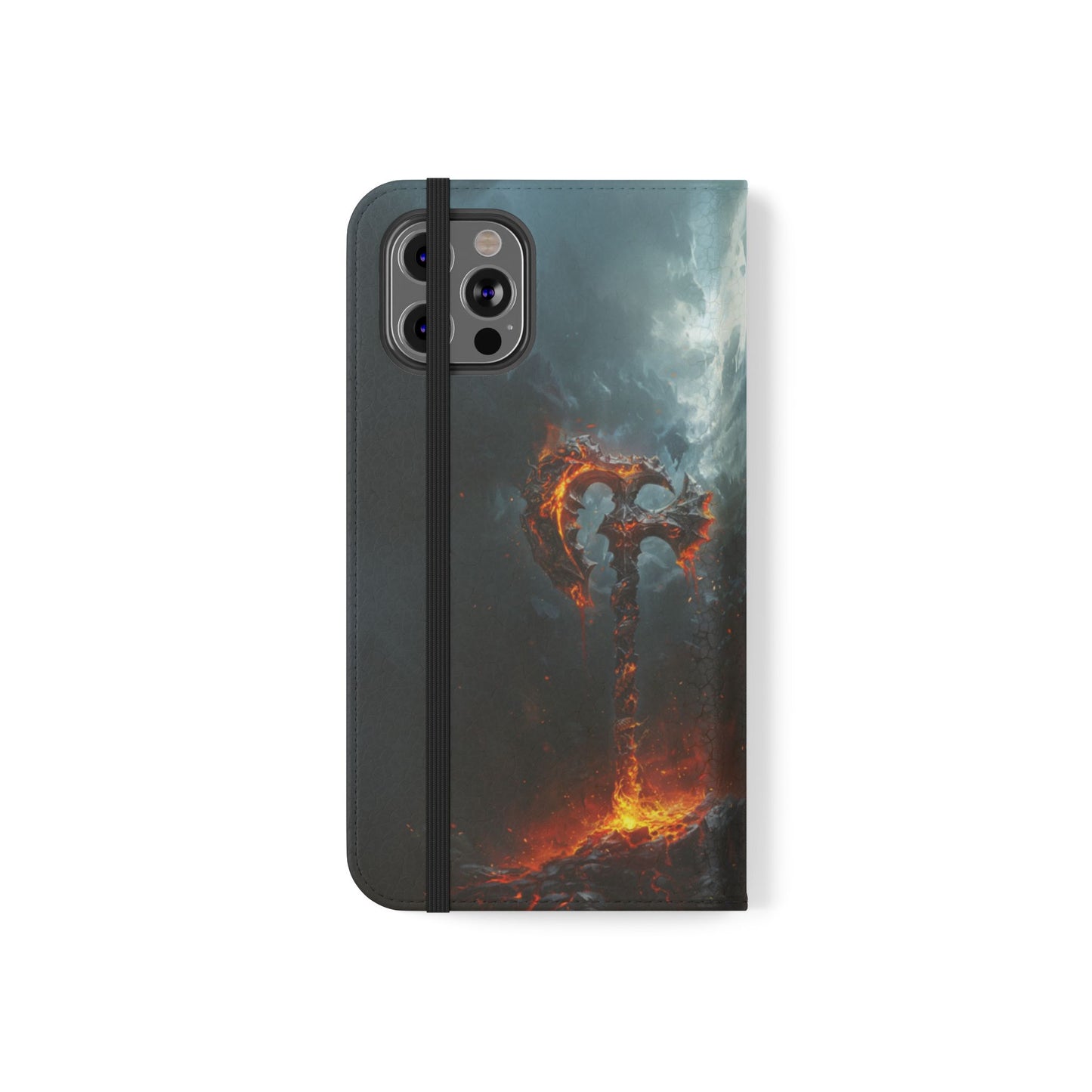 Molten War Axe - Wallet Flip Case