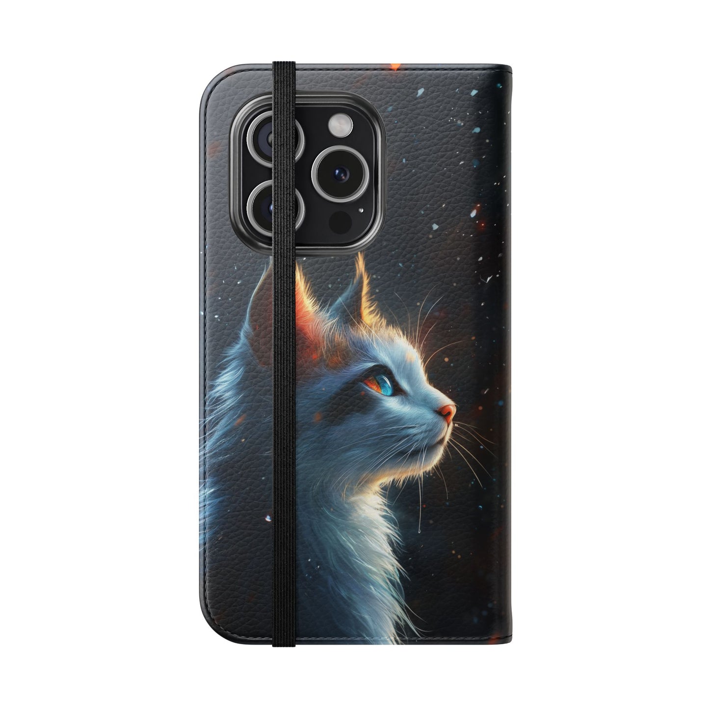Starlight Cat - Wallet Flip Case