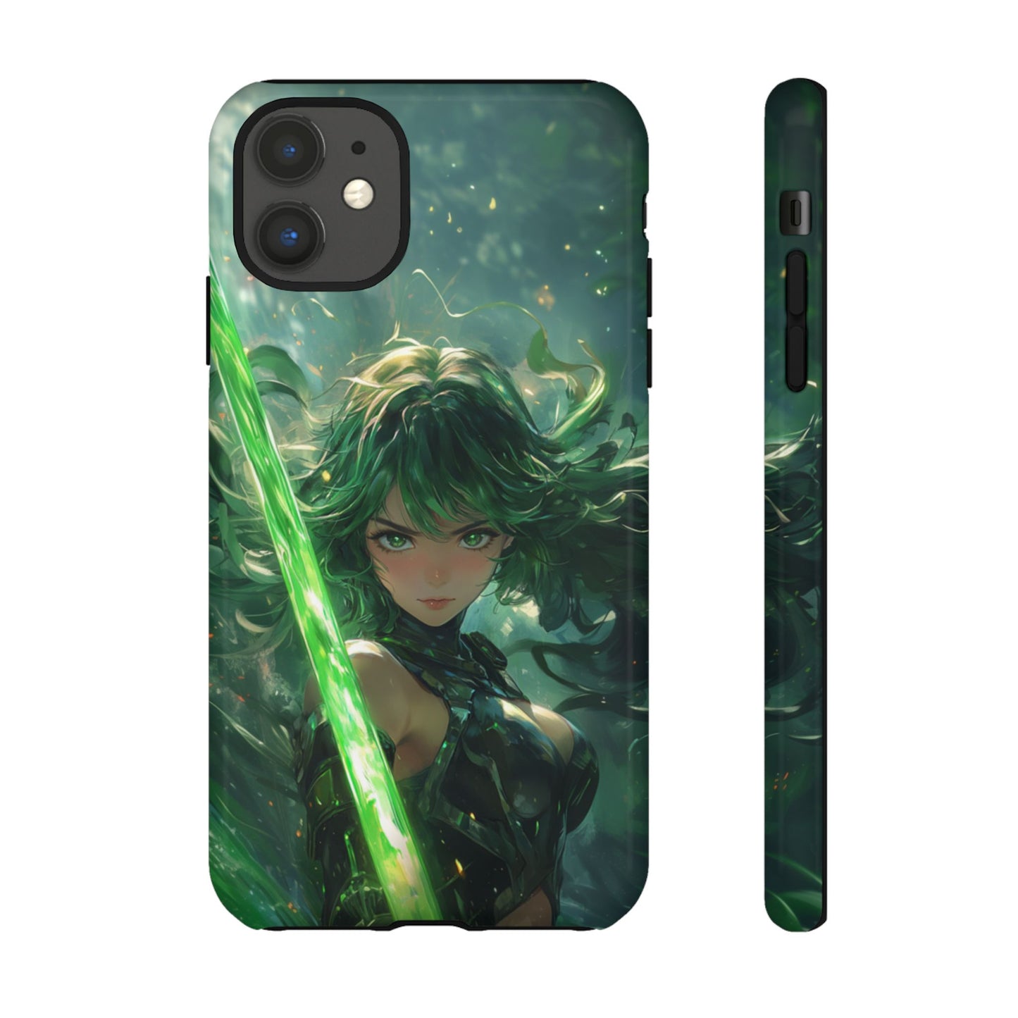 Emerald Blade Warrior – Tough iPhone Case