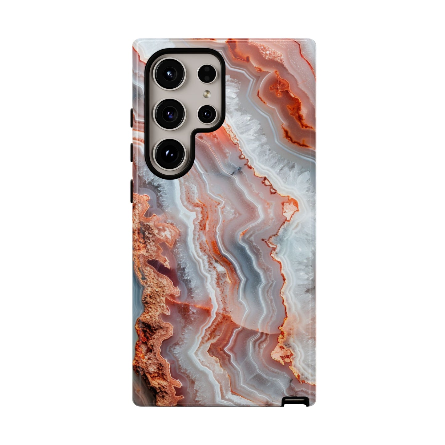Rose Agate Currents – Tough Samsung Galaxy Case
