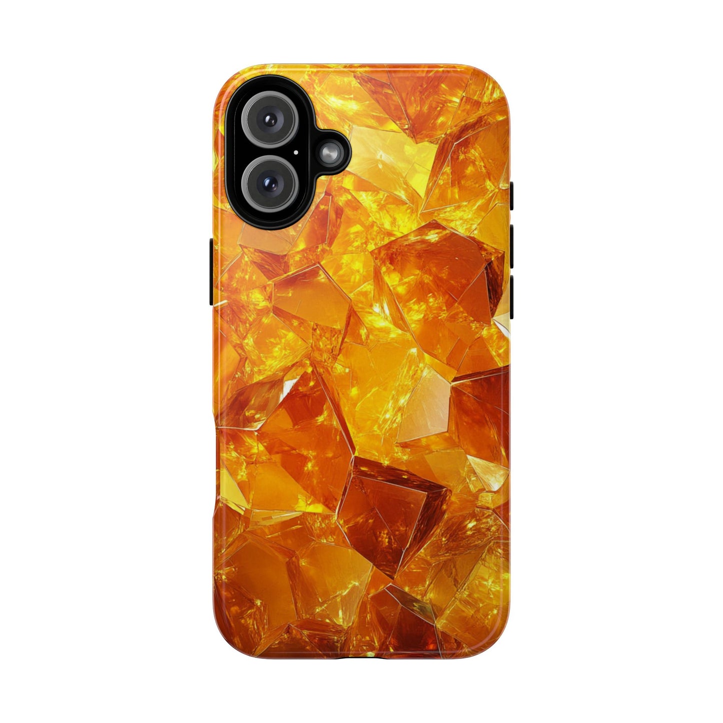 Amber Crystal Shards – Tough iPhone Case