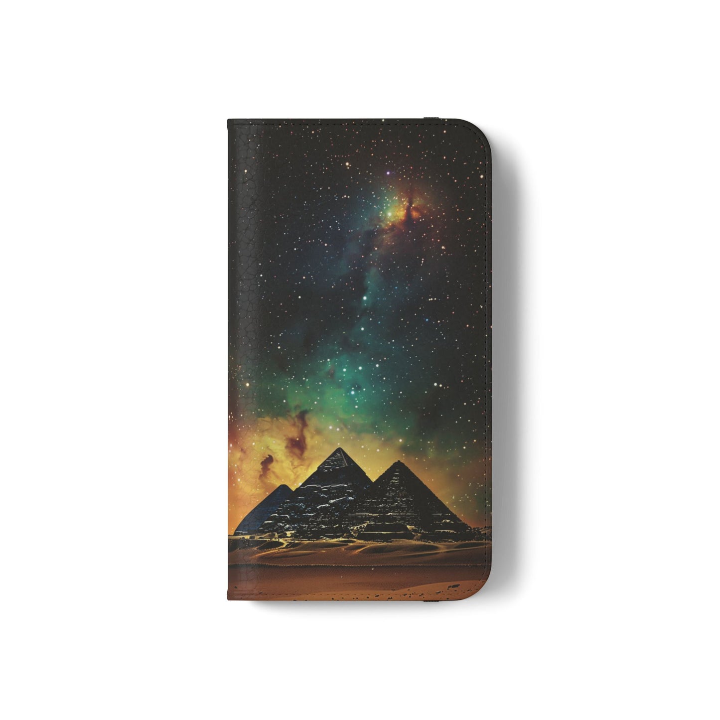 Astral Pyramids - Wallet Flip Case